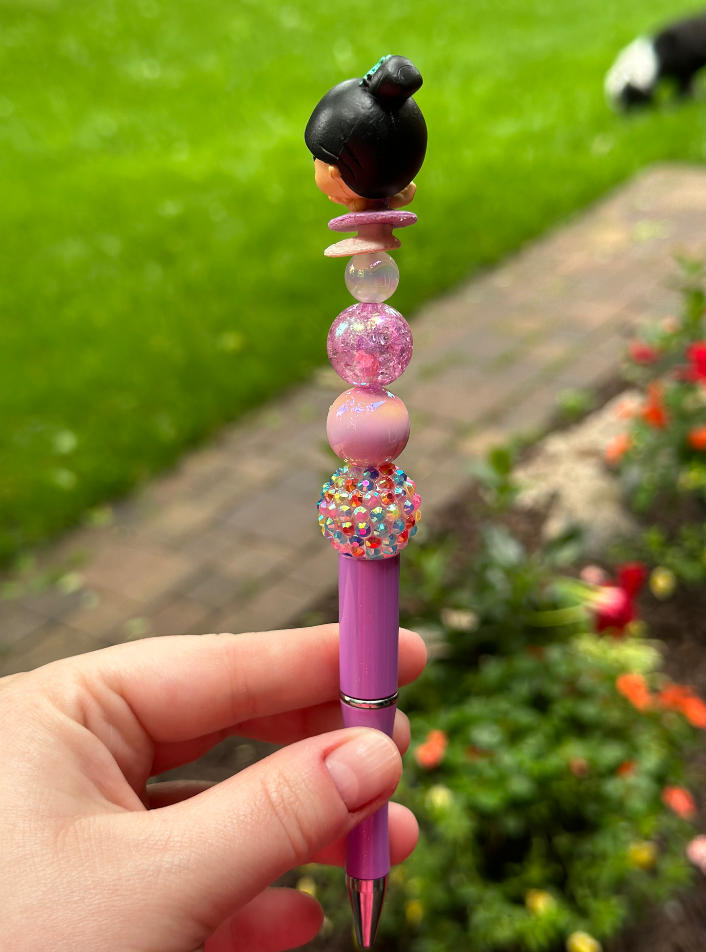 Ballerina Mulan Beaded Pen