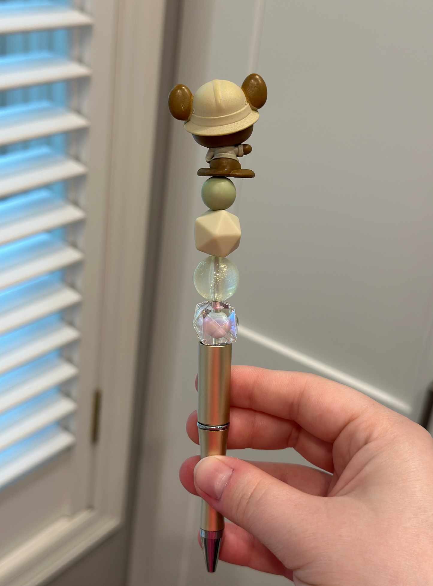 Safari Roo Beaded Pen