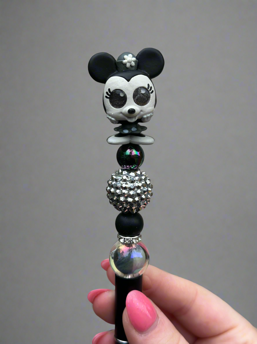 Minnie Mouse Beaded Pen