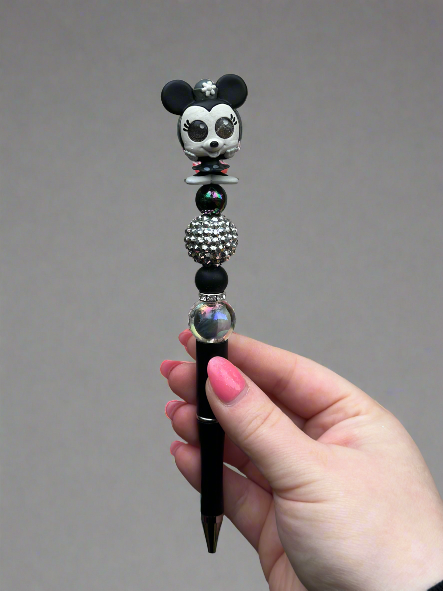 Minnie Mouse Beaded Pen