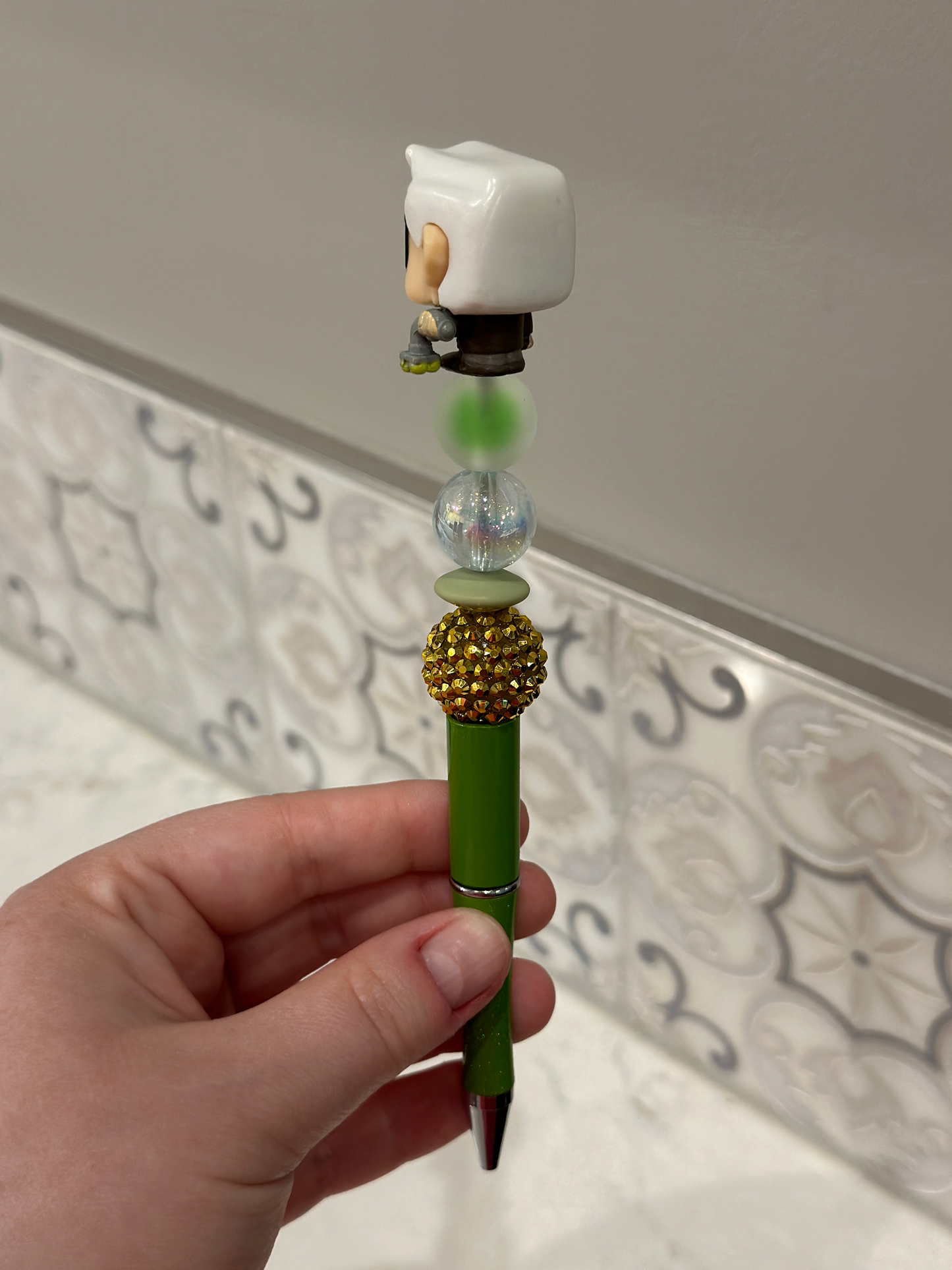 Carl Up Beaded Pen
