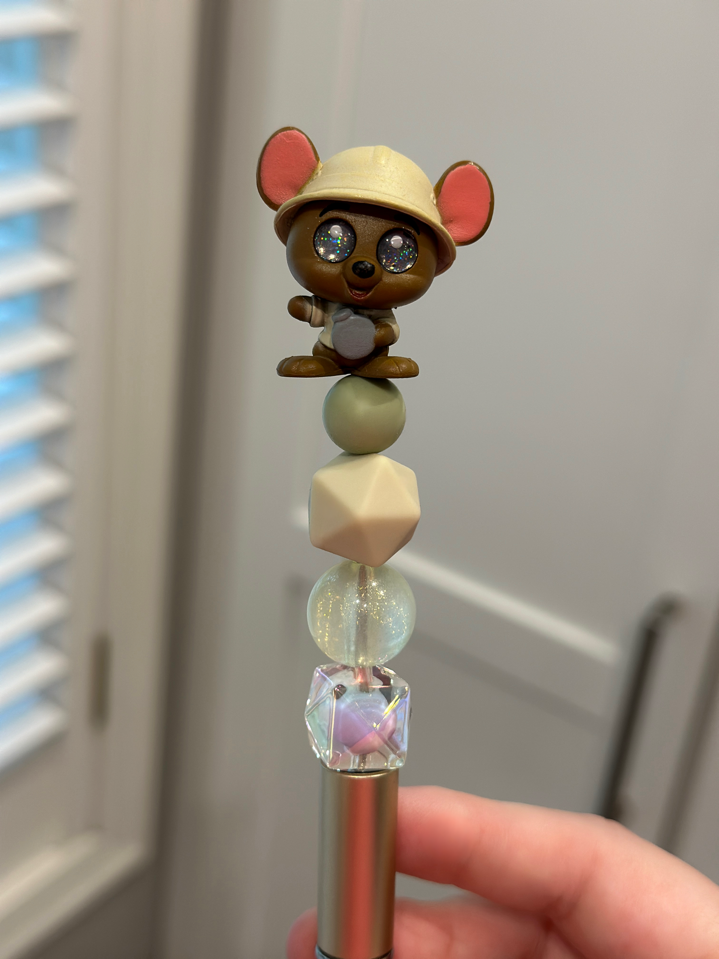Safari Roo Beaded Pen