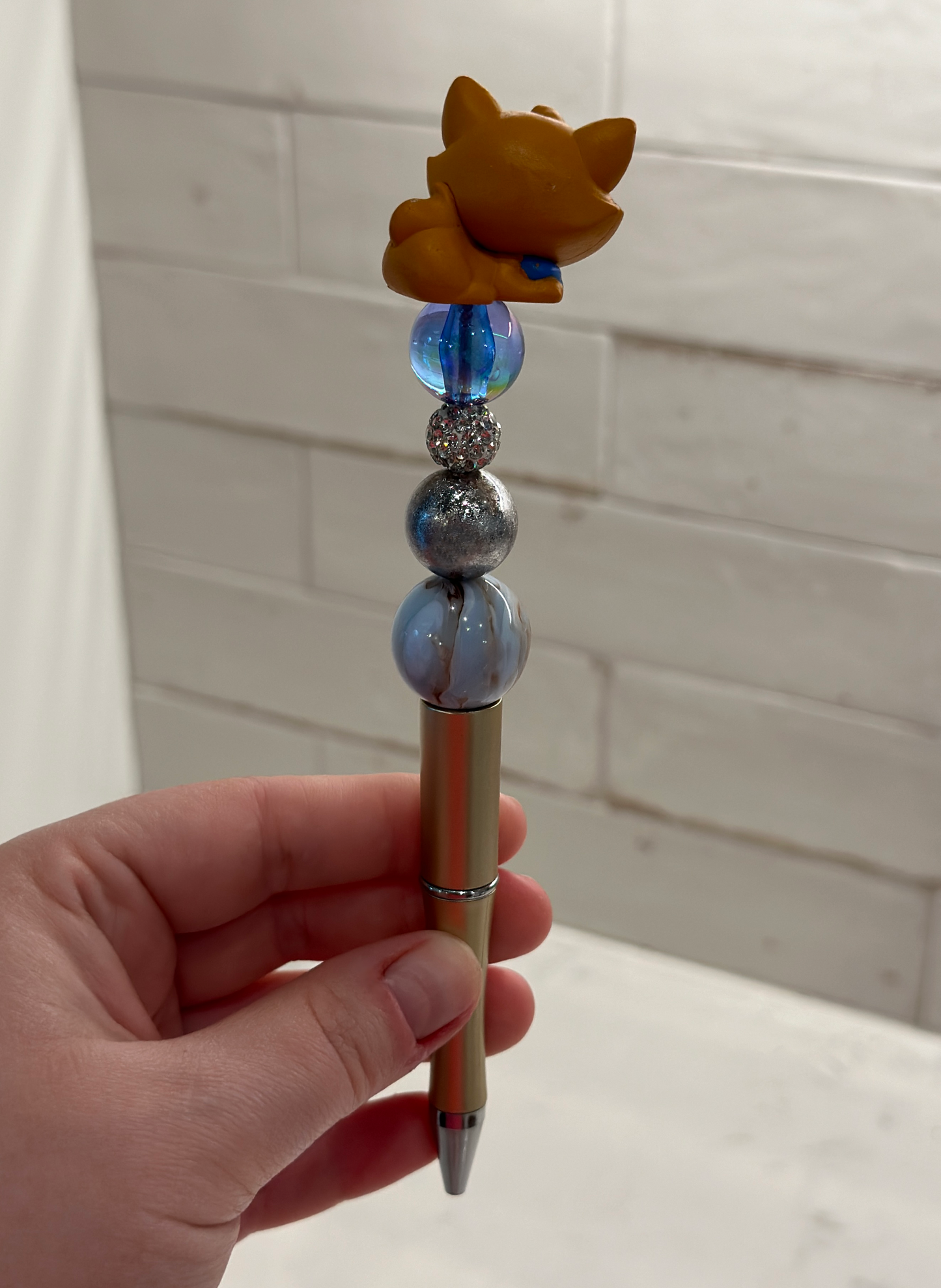 Toulouse Aristocats Beaded Pen