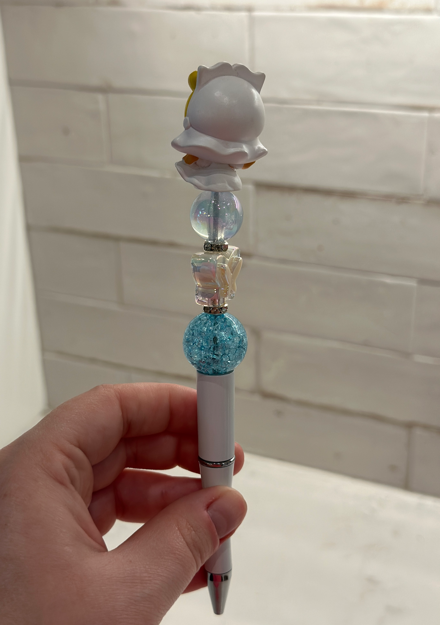 Cinderella Wedding Beaded Pen
