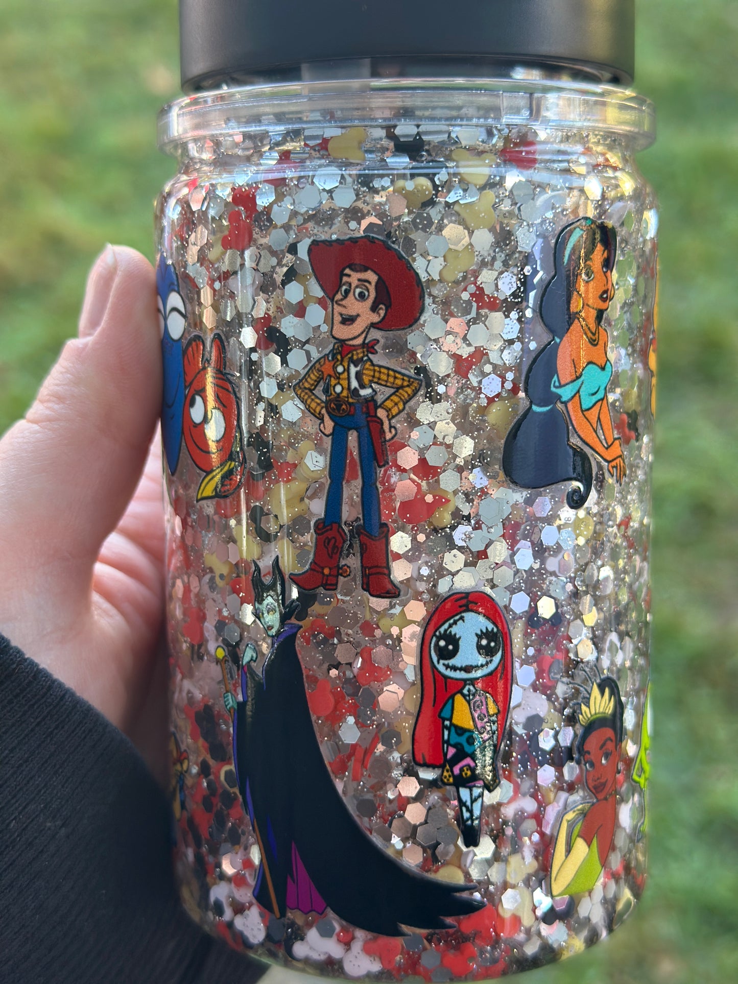 Disney Characters Kids Snowglobe Cup