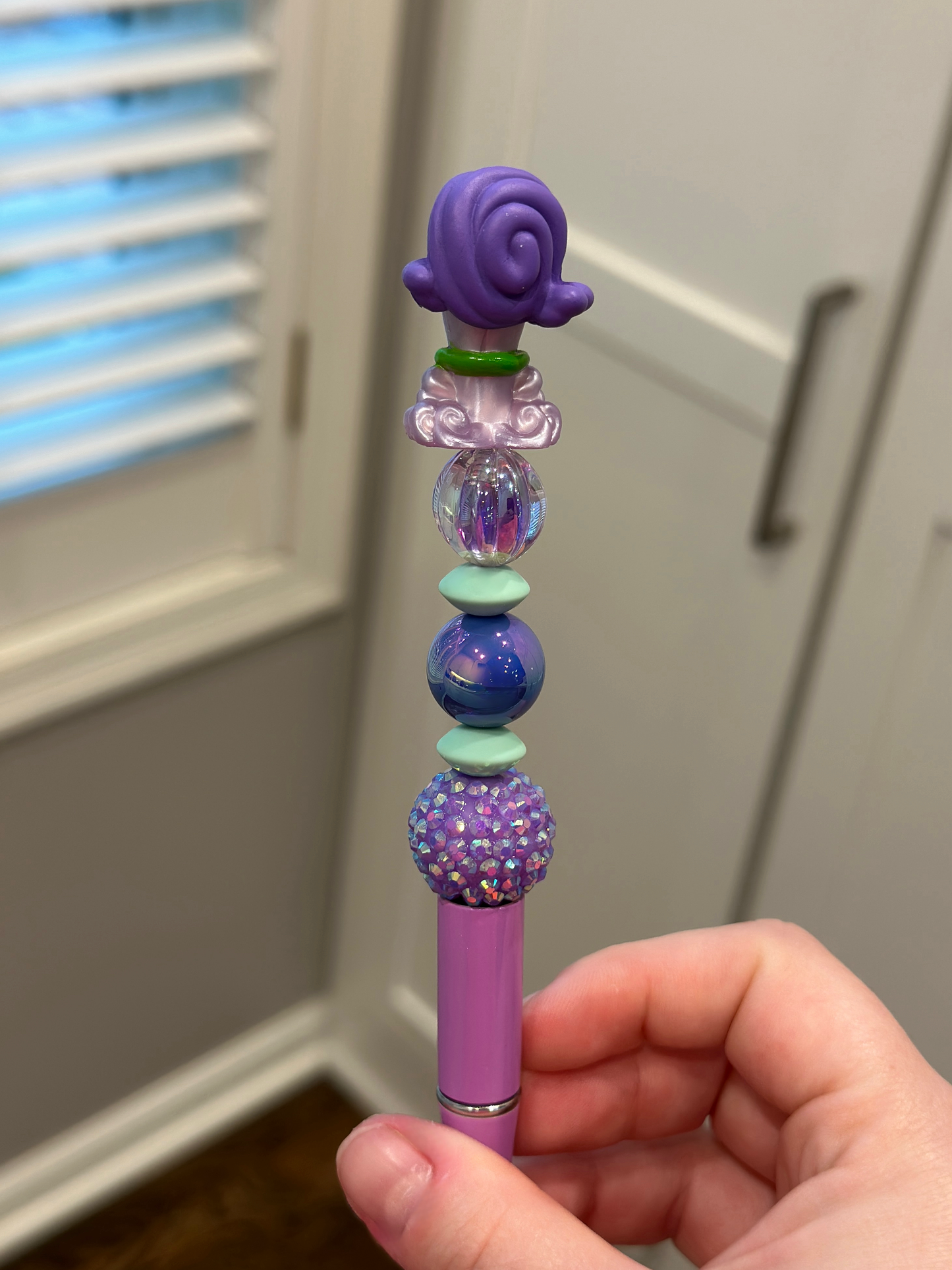 Cecelia Monsters Inc Beaded Pen