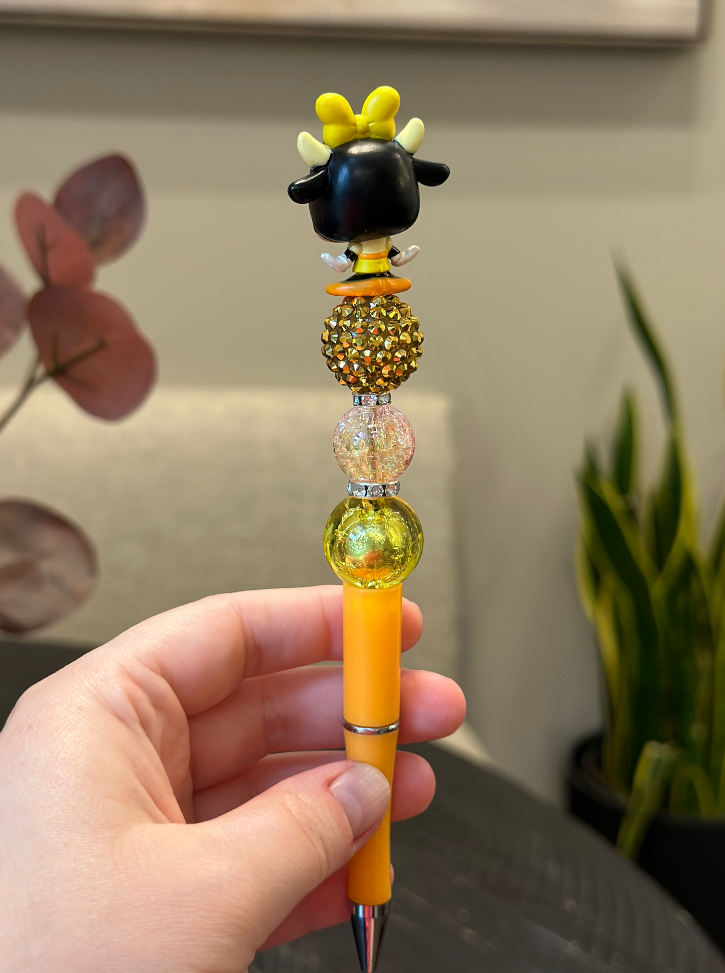 Clarabelle Cow Beaded Pen
