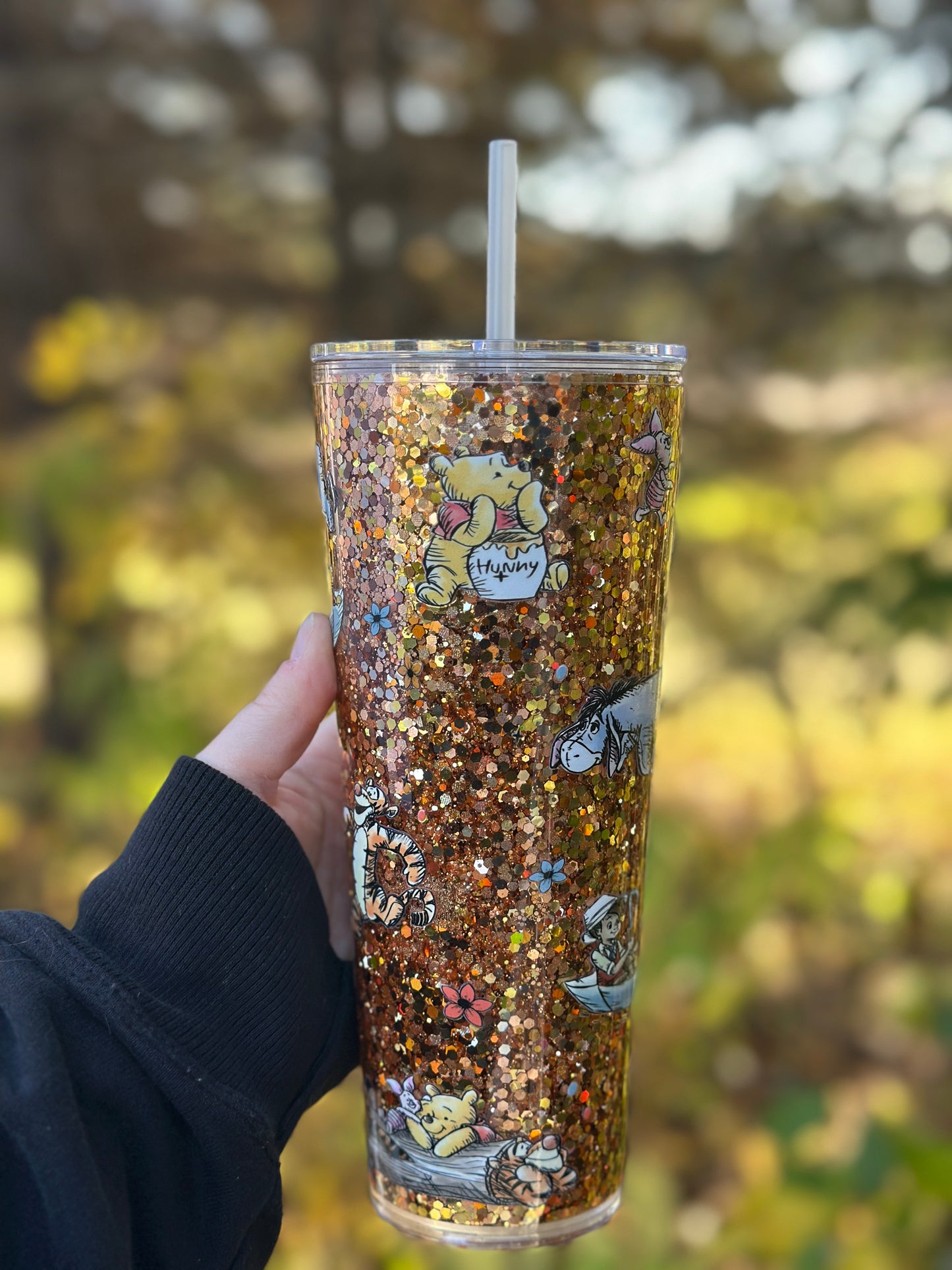Winnie the Pooh Snowglobe Tumbler