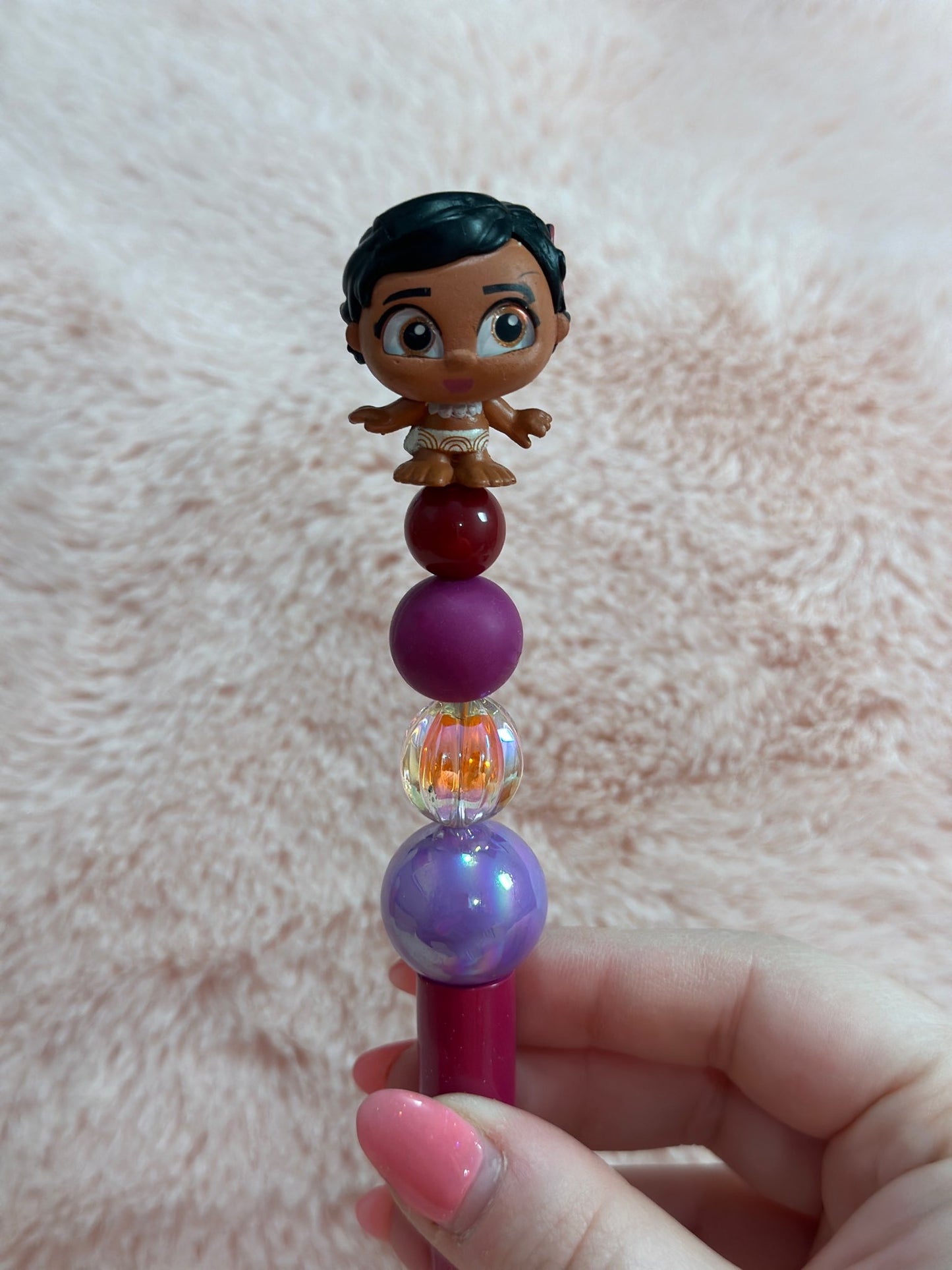 Baby Moana Beaded Pen