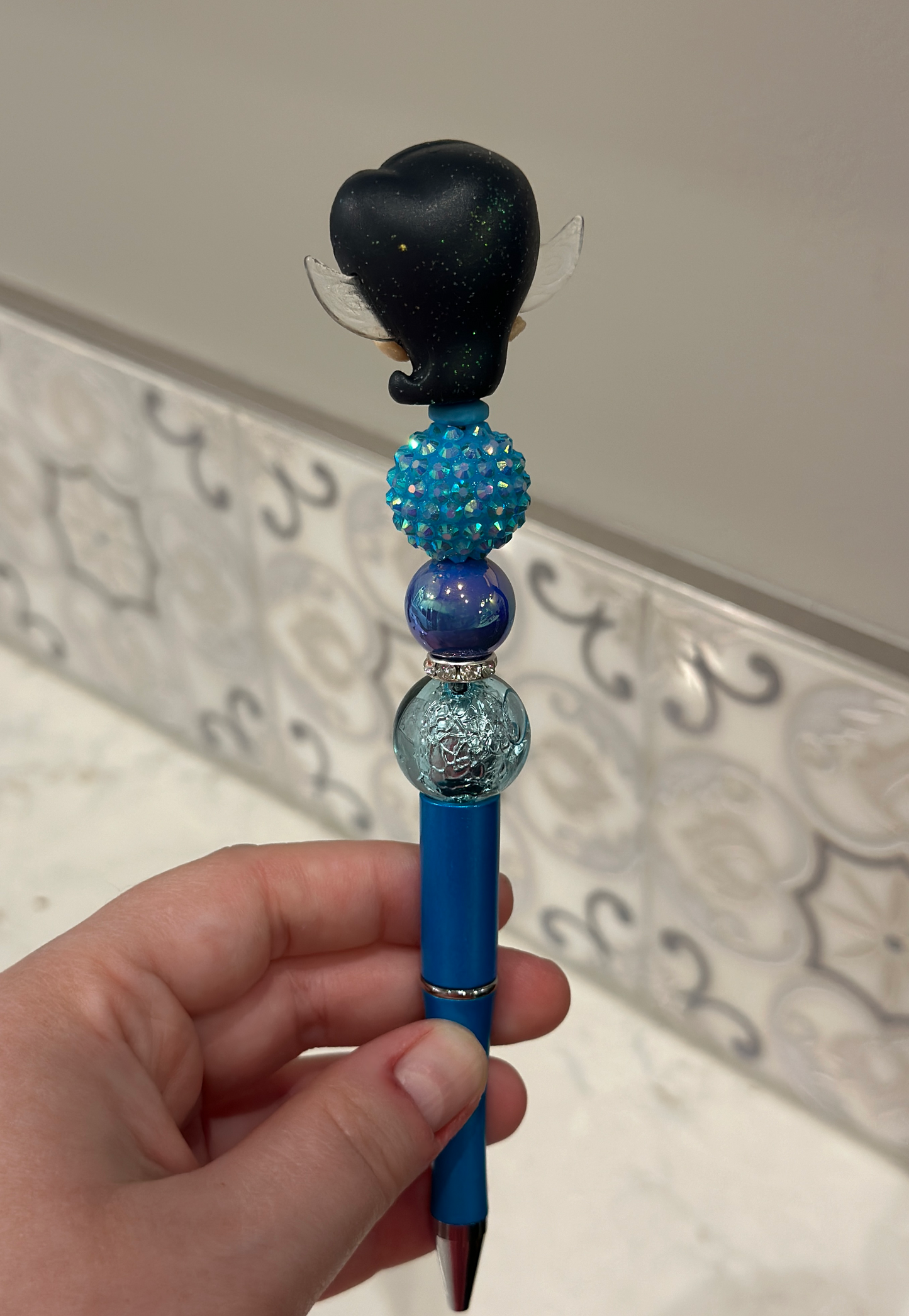 Silvermist Beaded Pen