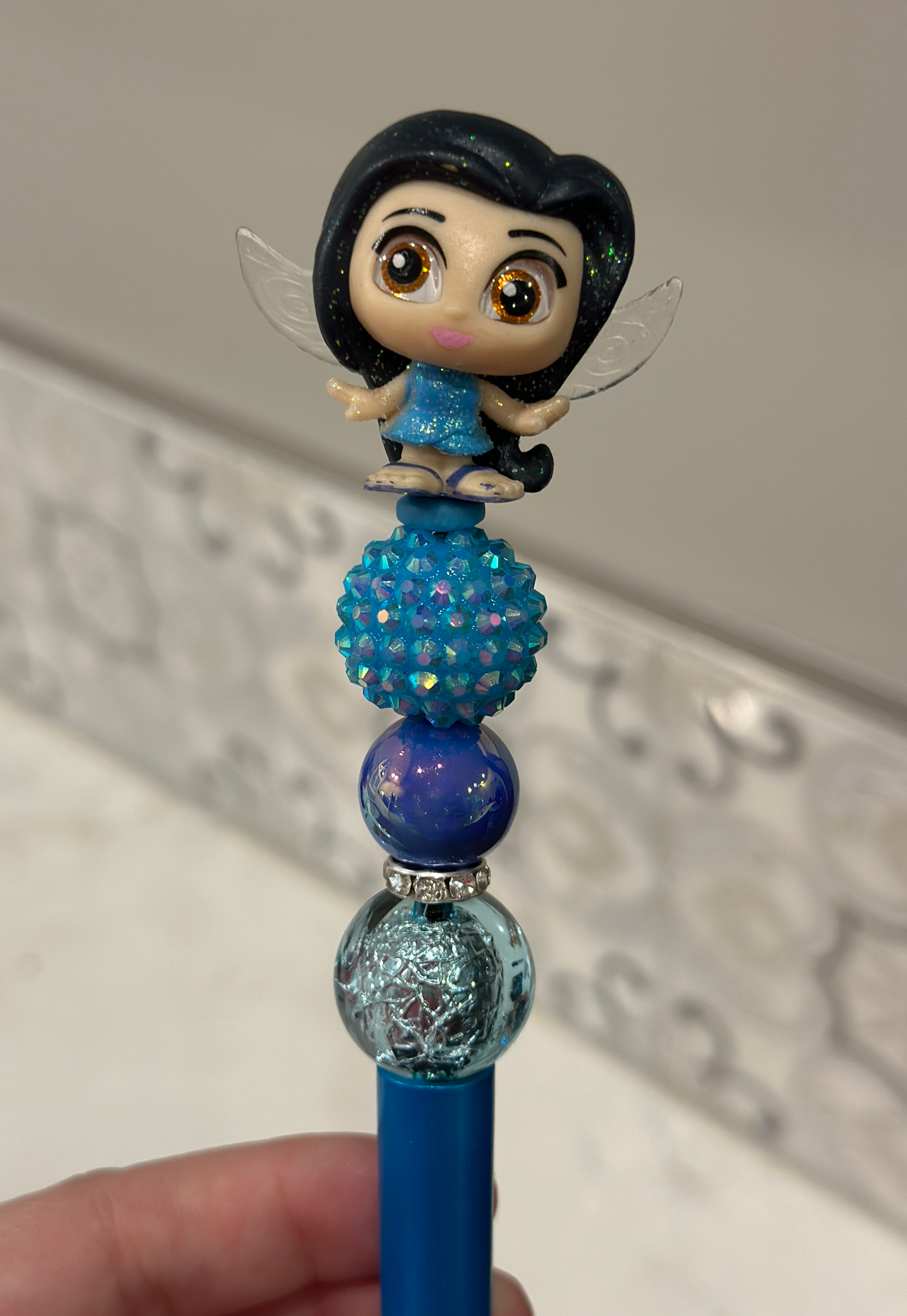 Silvermist Beaded Pen