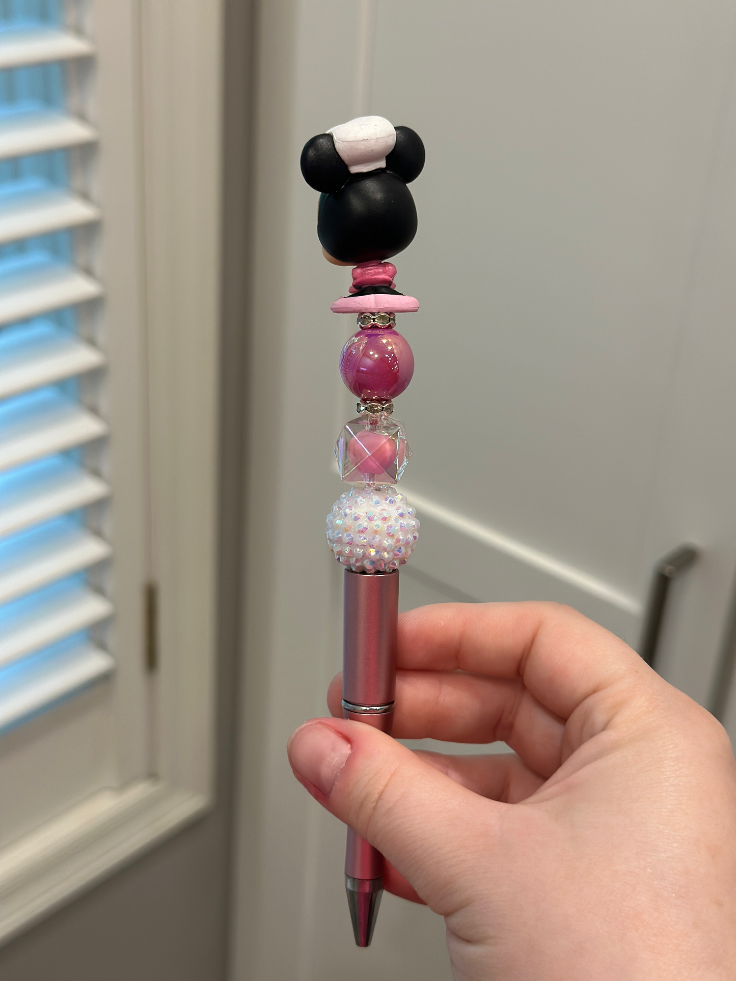 Baker Minnie Mouse Beaded Pen