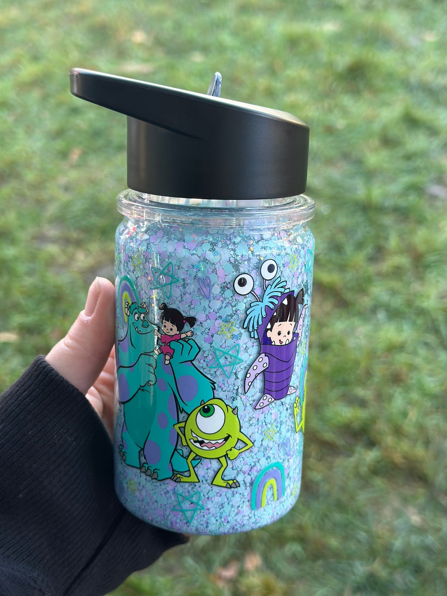 Monsters Inc Kids Snowglobe Cup