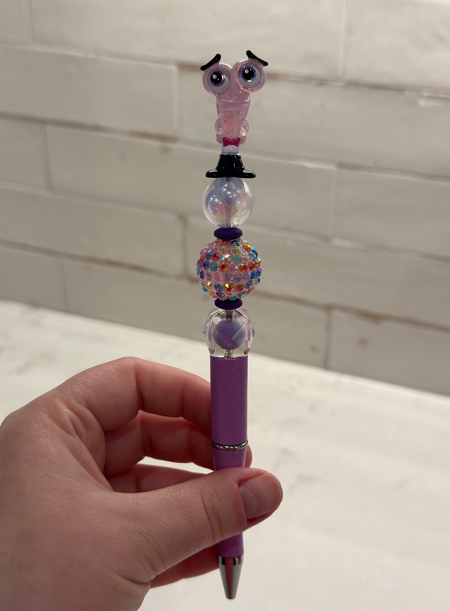 Fear Inside Out Beaded Pen
