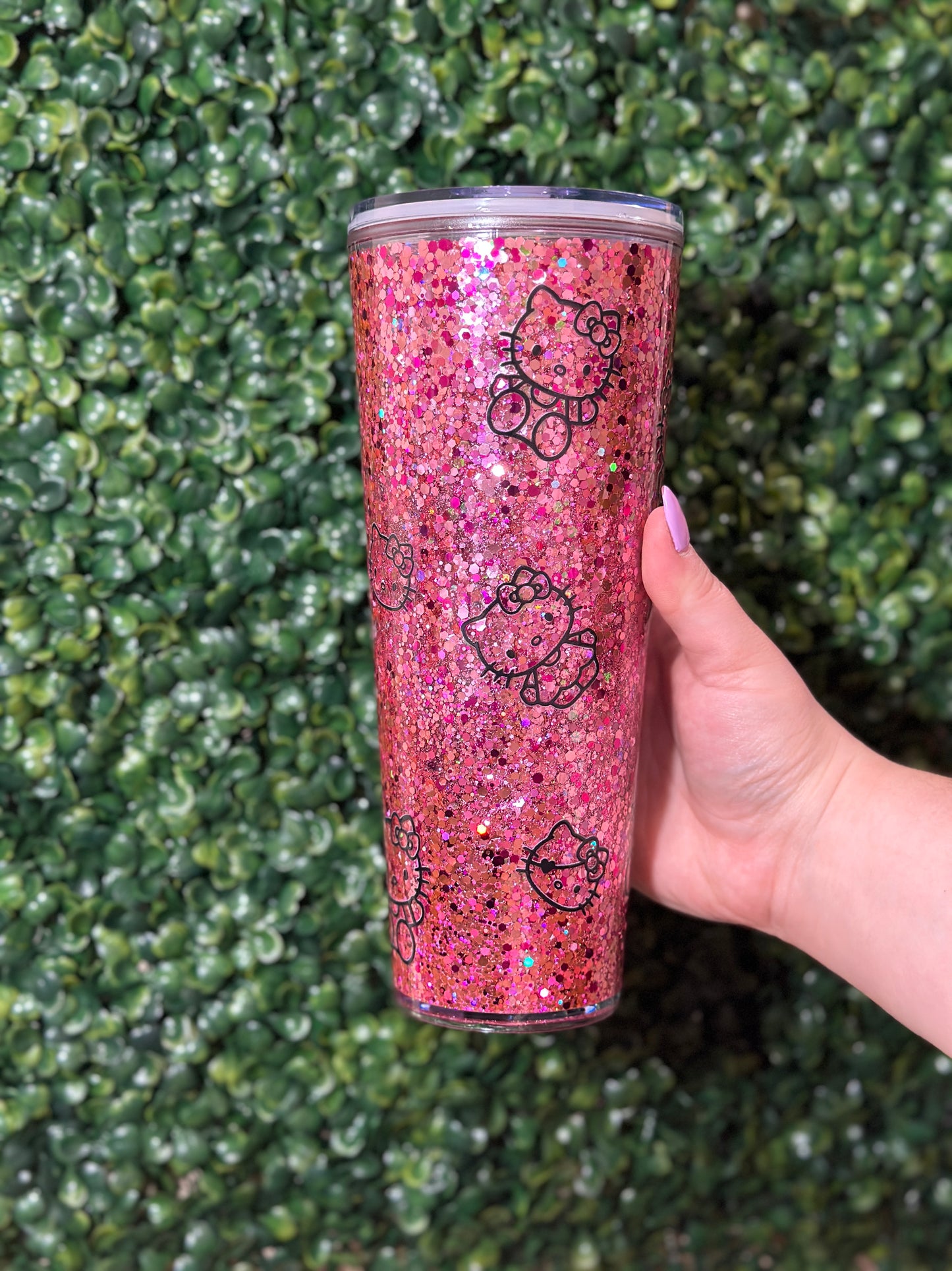 Hello Kitty Snowglobe Tumbler