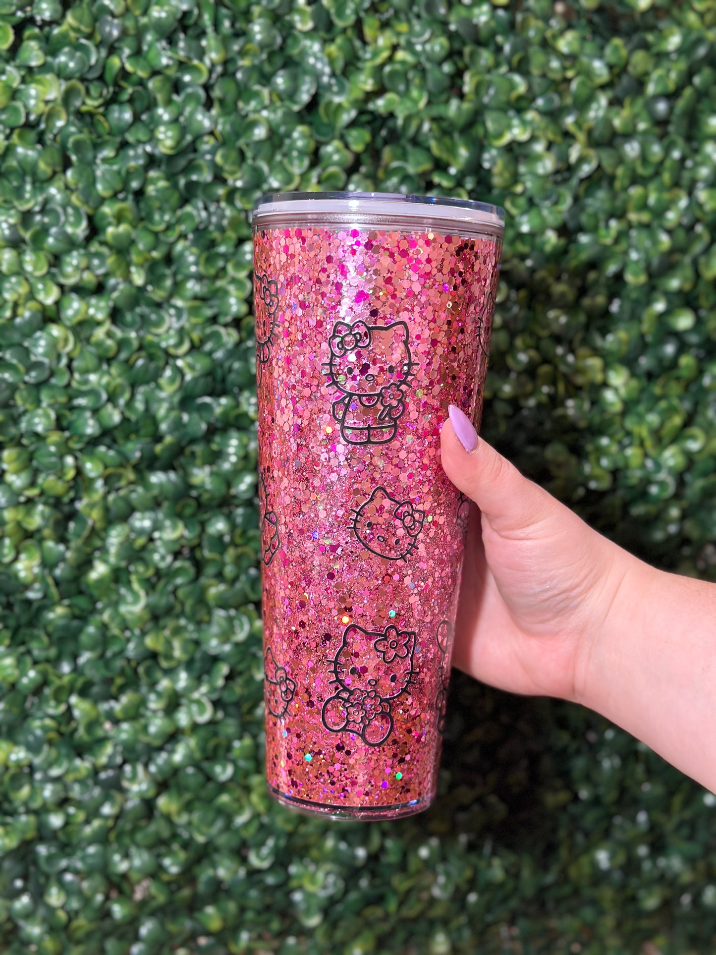 Hello Kitty Snowglobe Tumbler