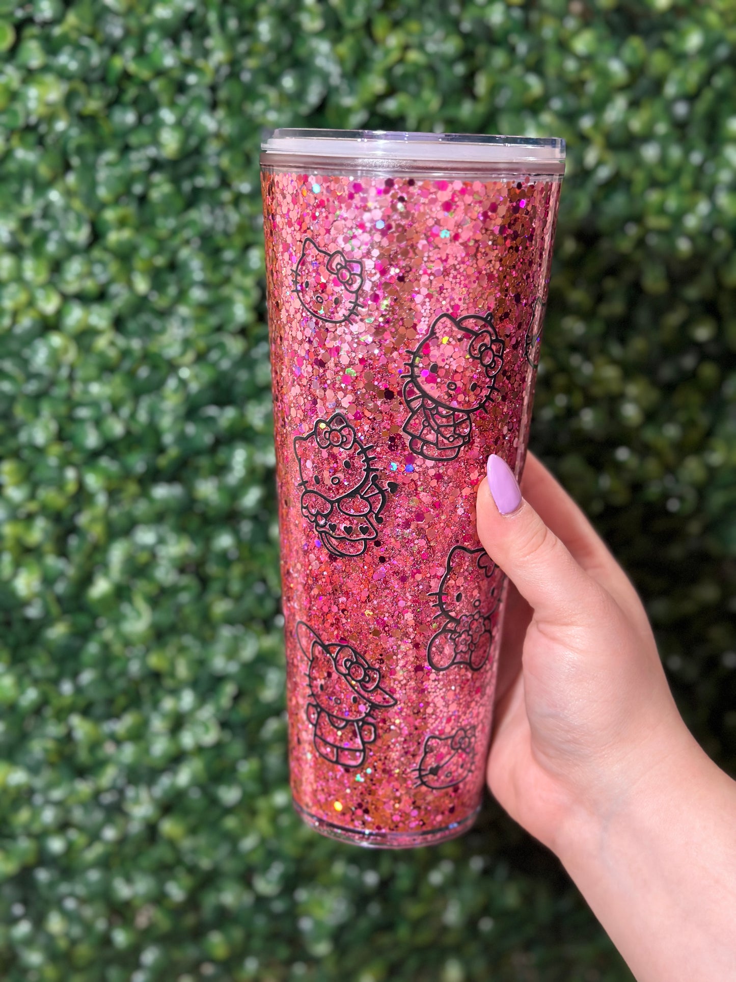 Hello Kitty Snowglobe Tumbler