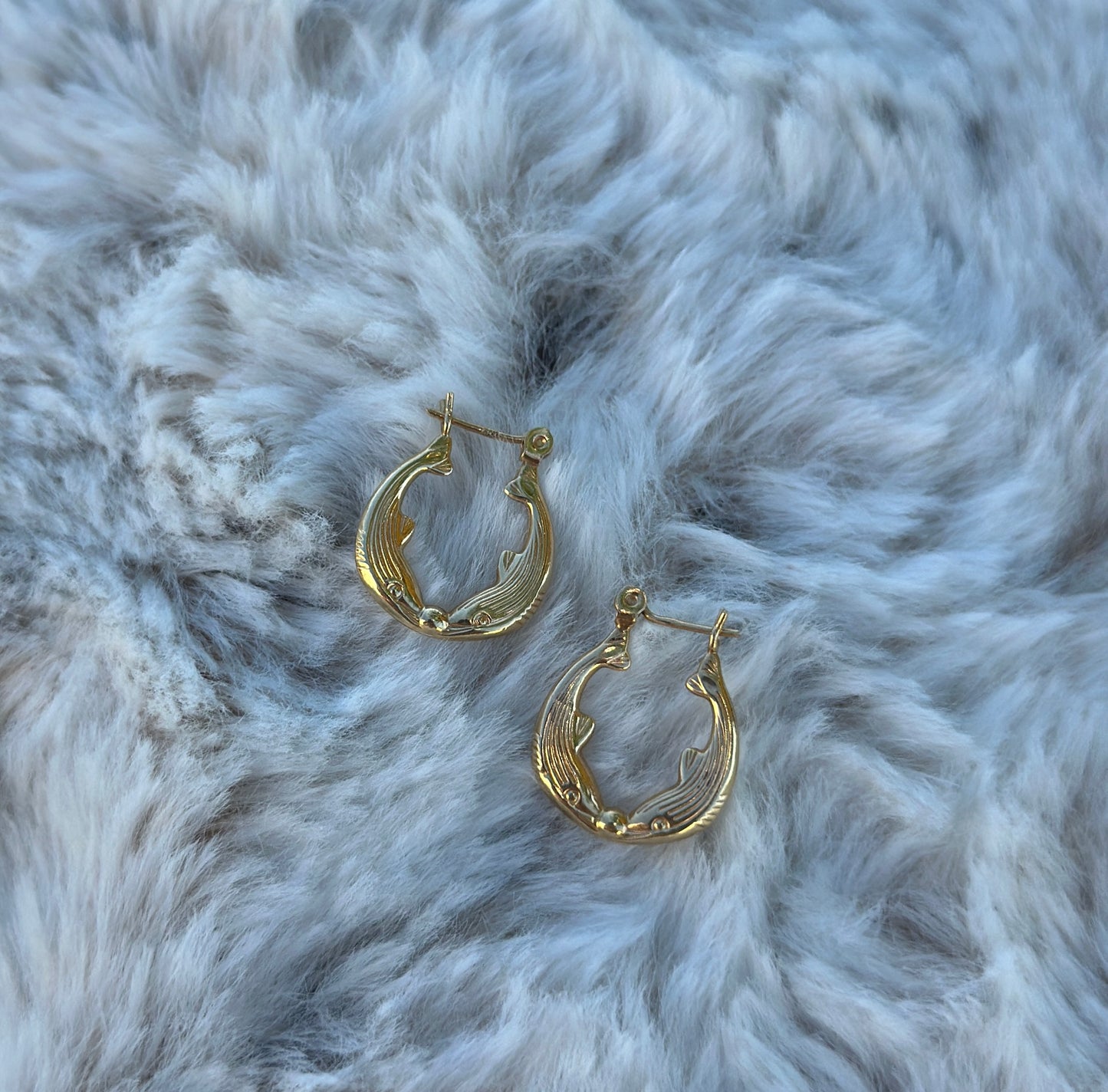 Kissing Dolphin Earrings