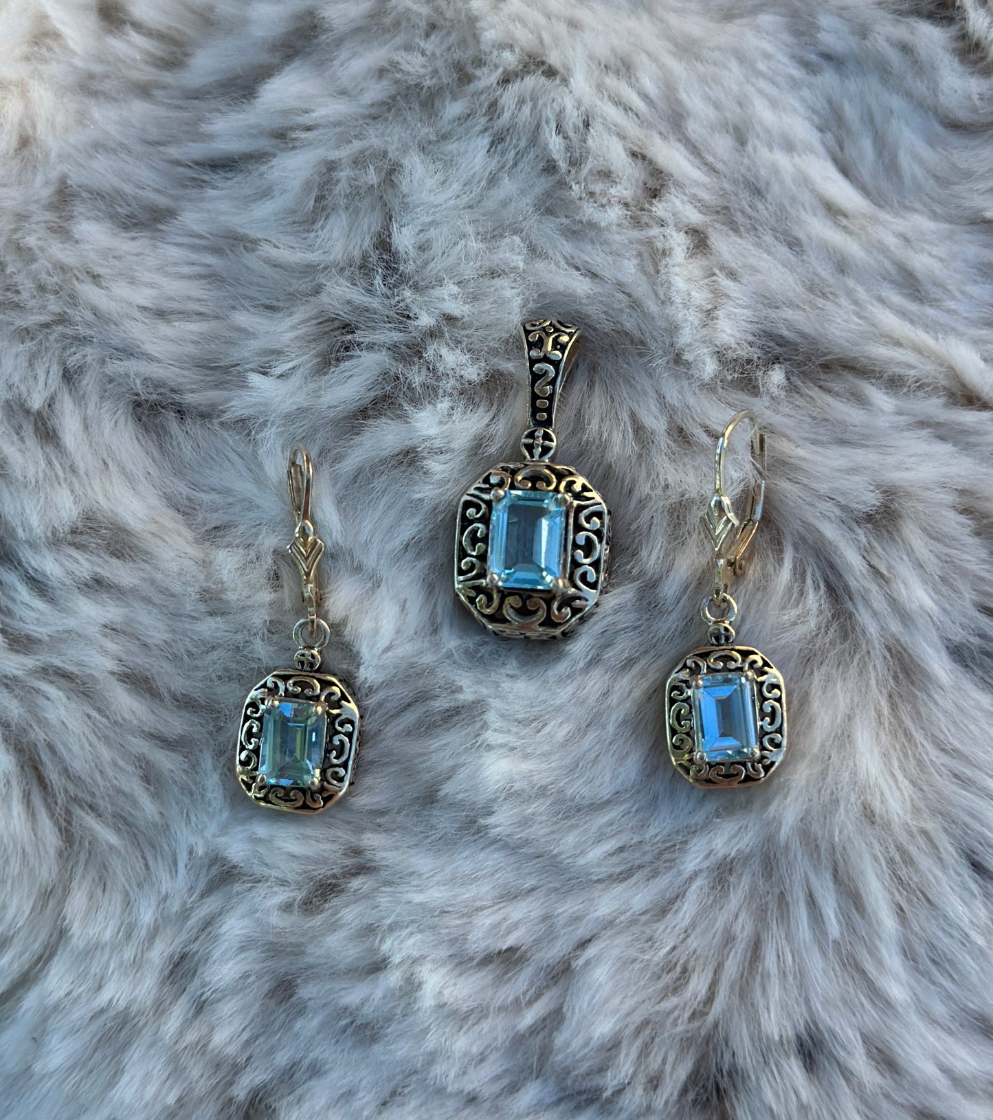 Aquamarine Set