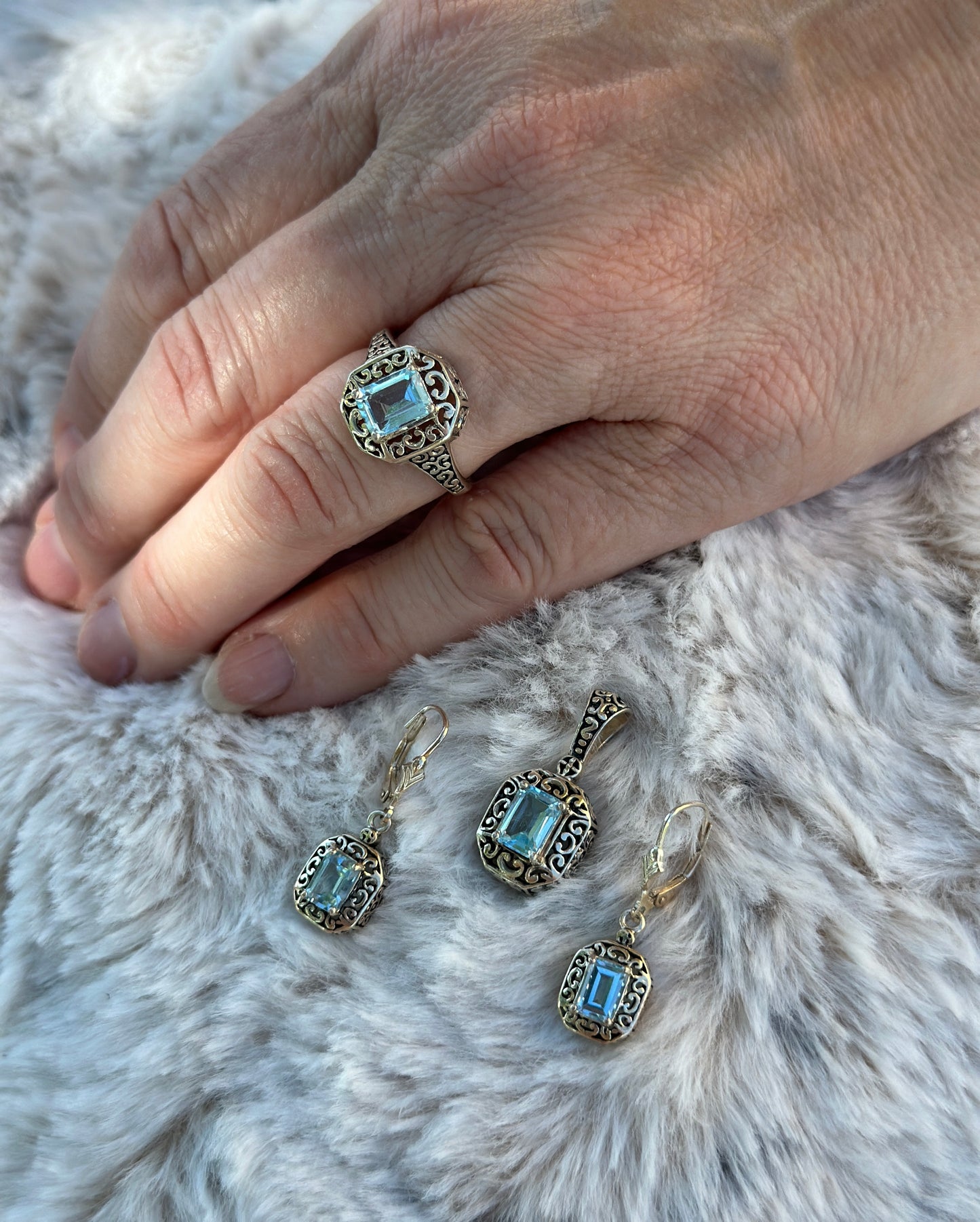 Aquamarine Set