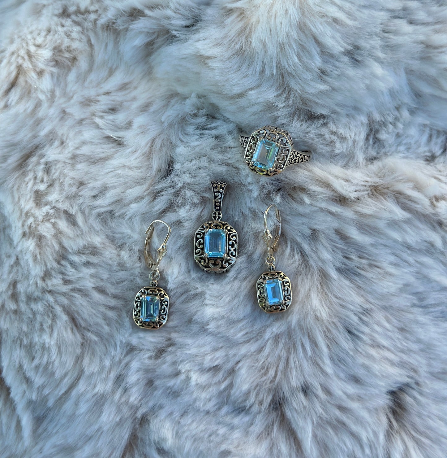 Aquamarine Set