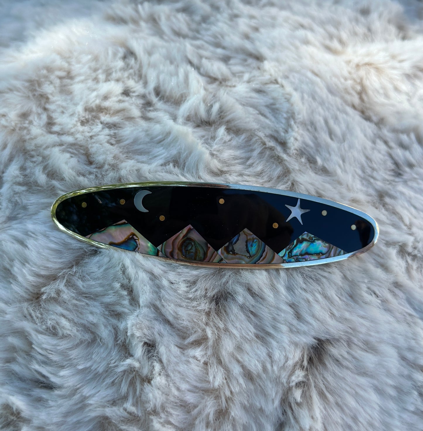 Mountain Hair Clip Barrette