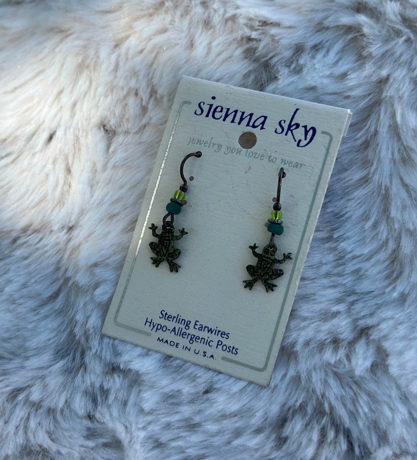 Frog Earrings