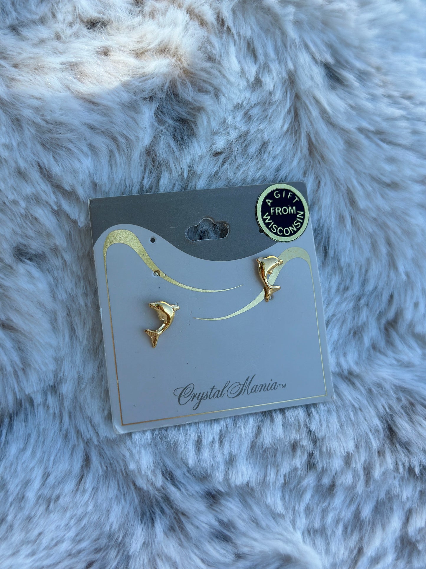 Dolphin Post Earrings
