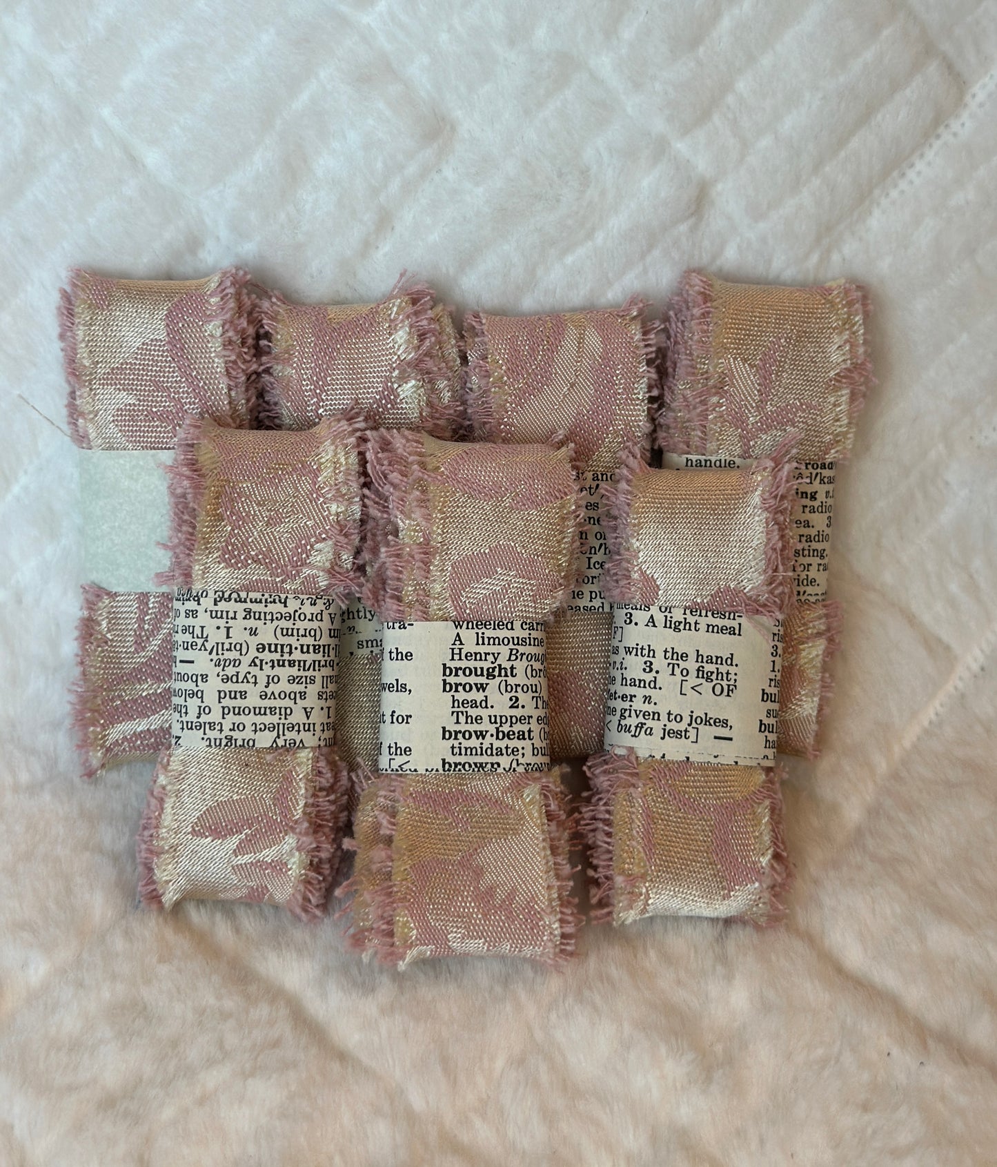 Hand Torn Ribbon