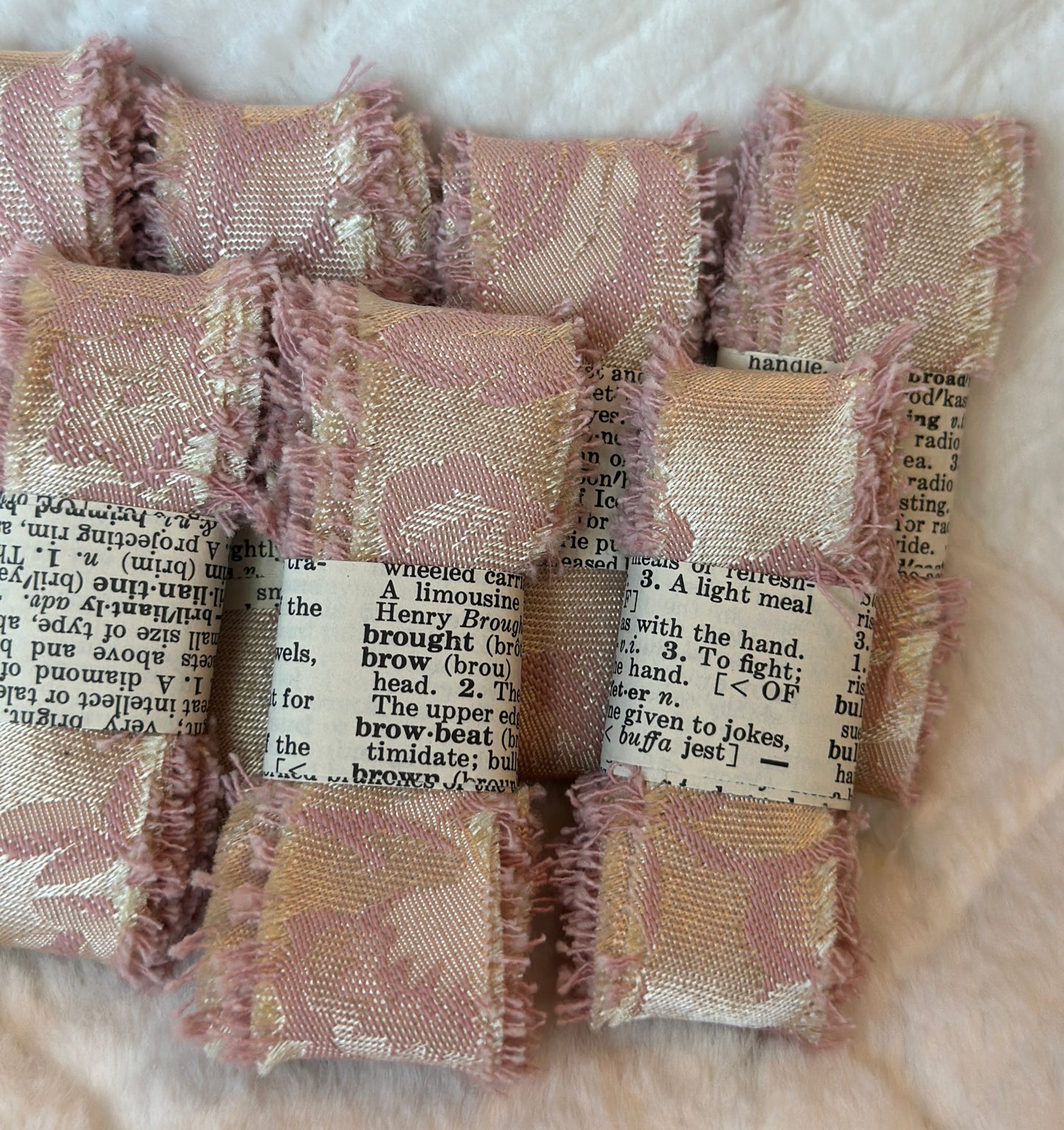 Hand Torn Ribbon