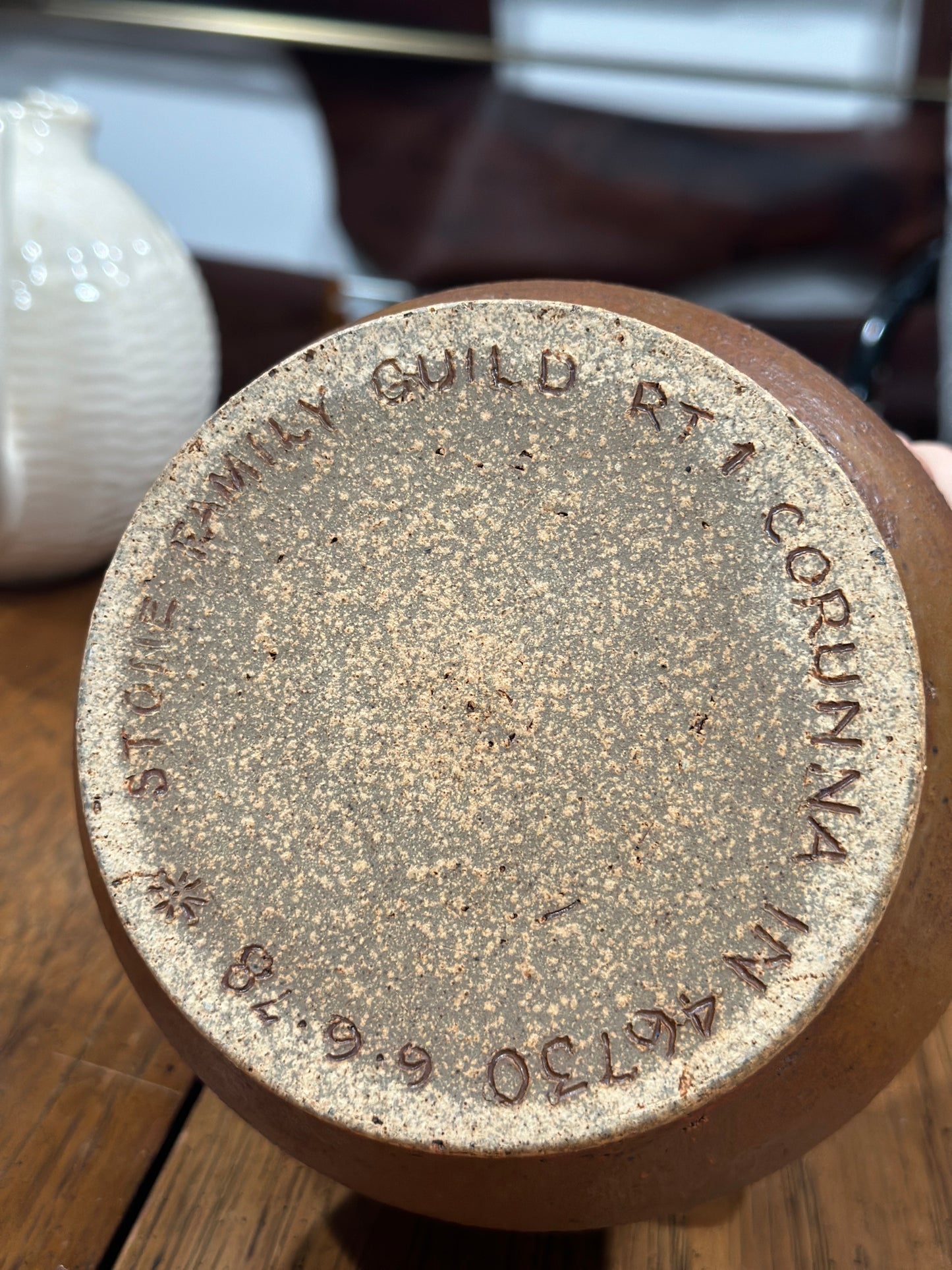 Unique Glazed Pot