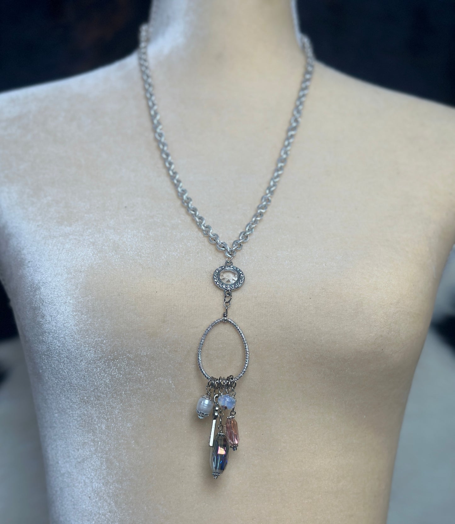 Statement Charm Necklace