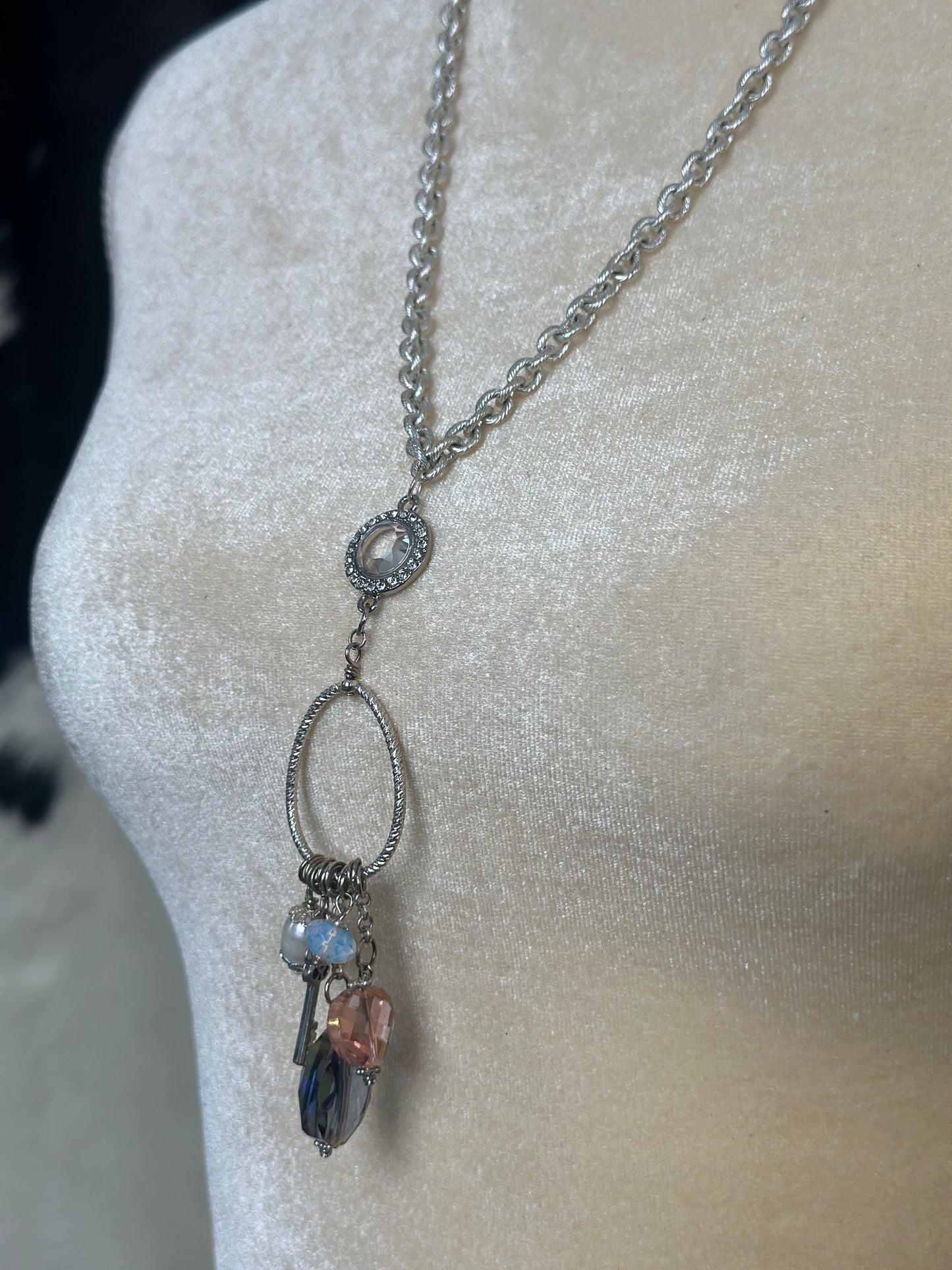Statement Charm Necklace