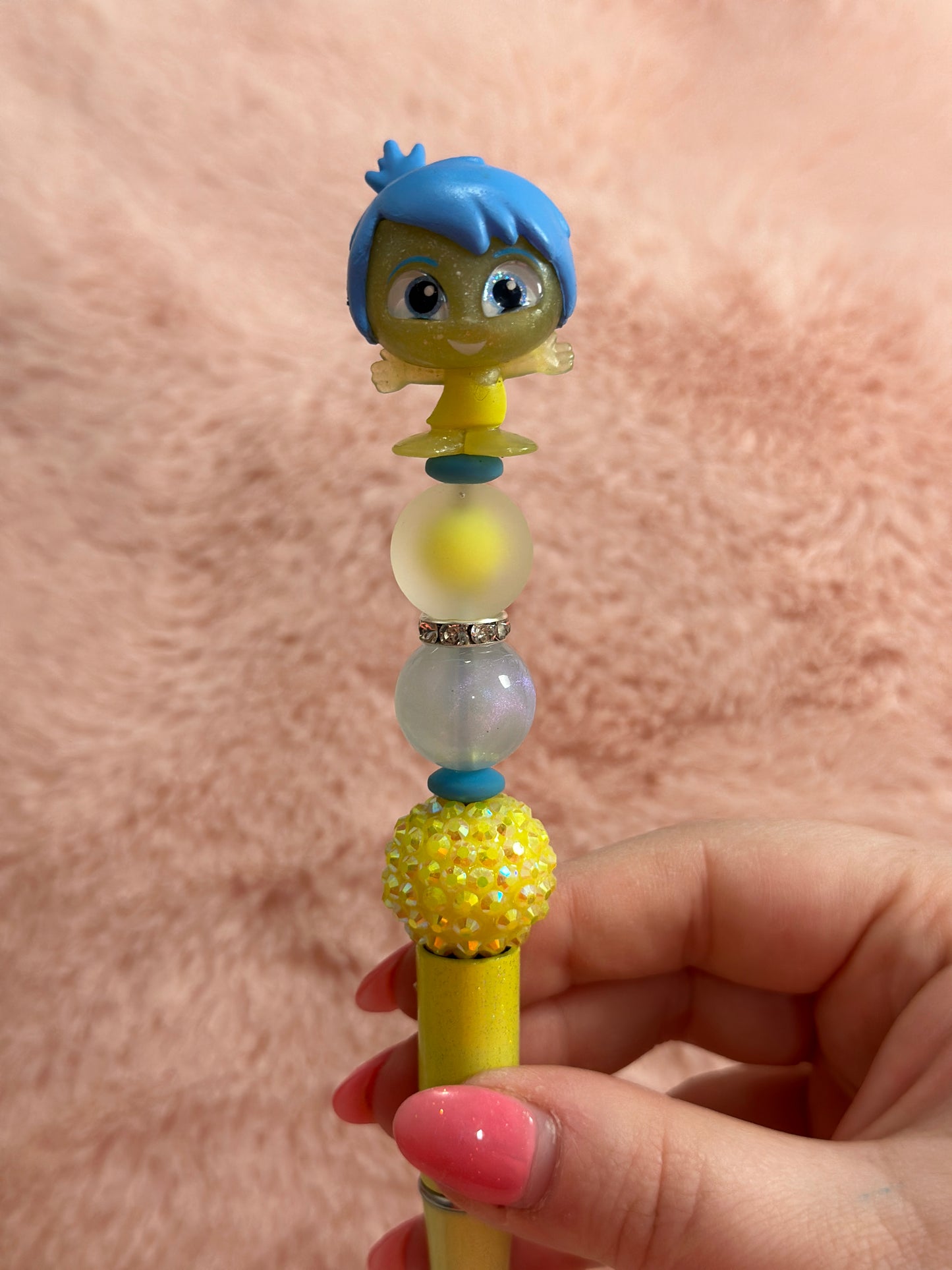 Joy Inside Out Beaded Pen