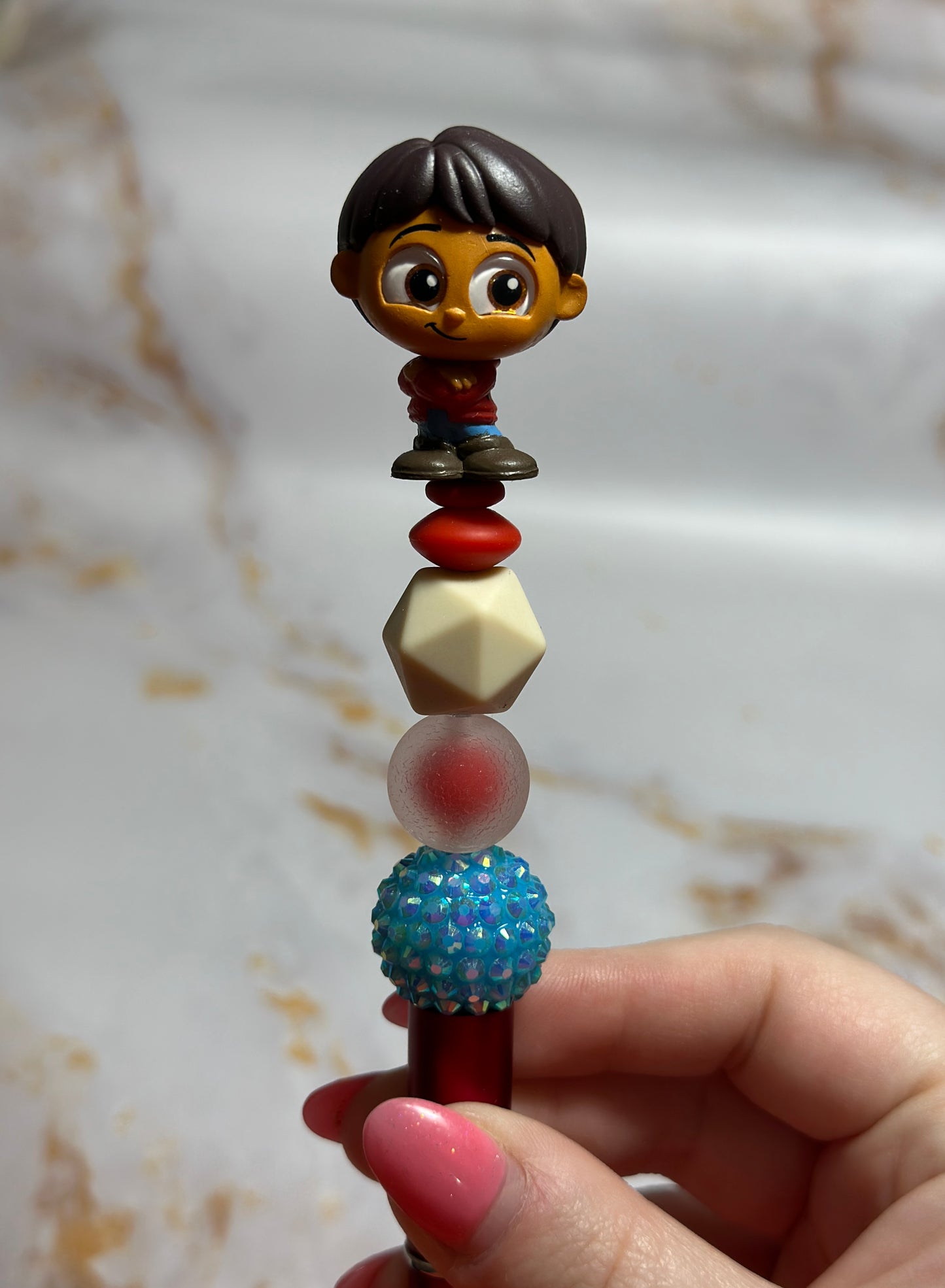 Miguel Coco Beaded Pen