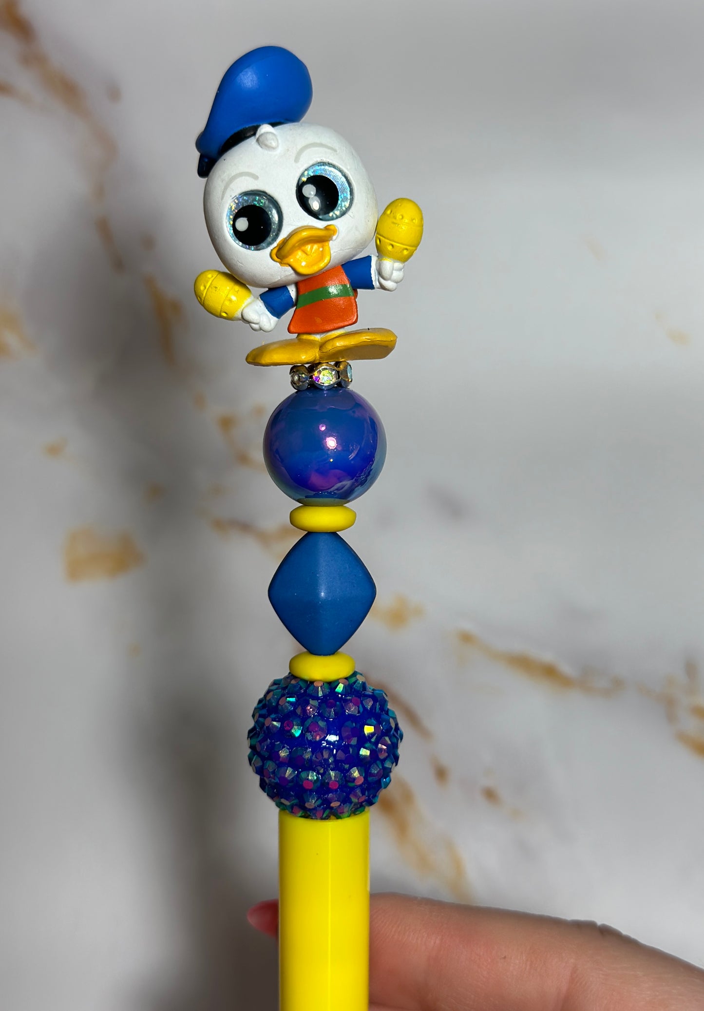Sailor Donald Duck Beaded Pen