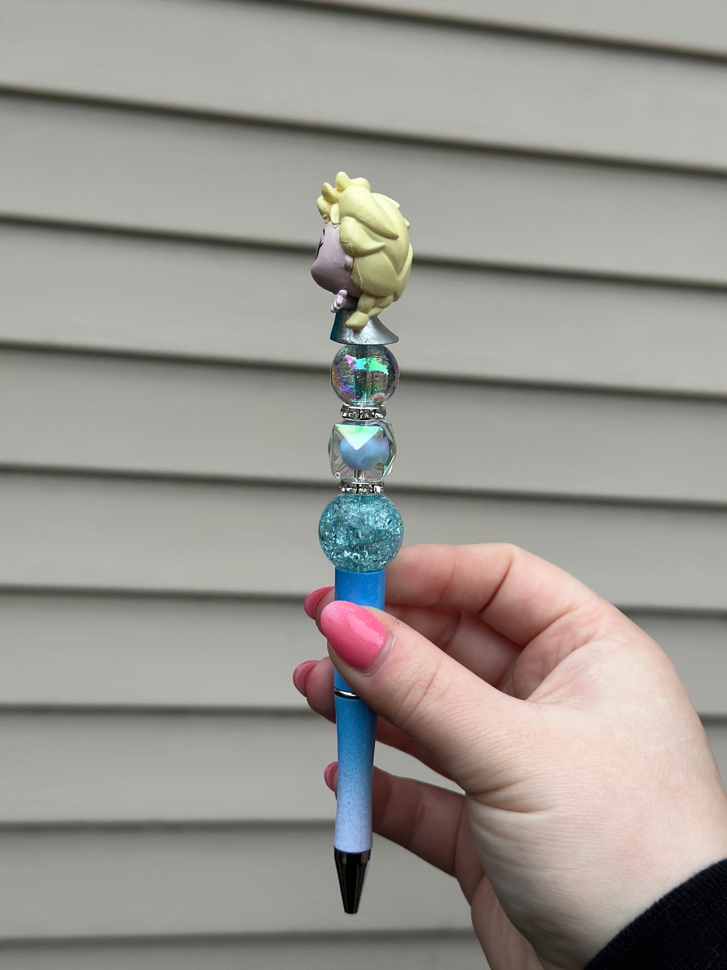 Elsa Frozen Beaded Pen