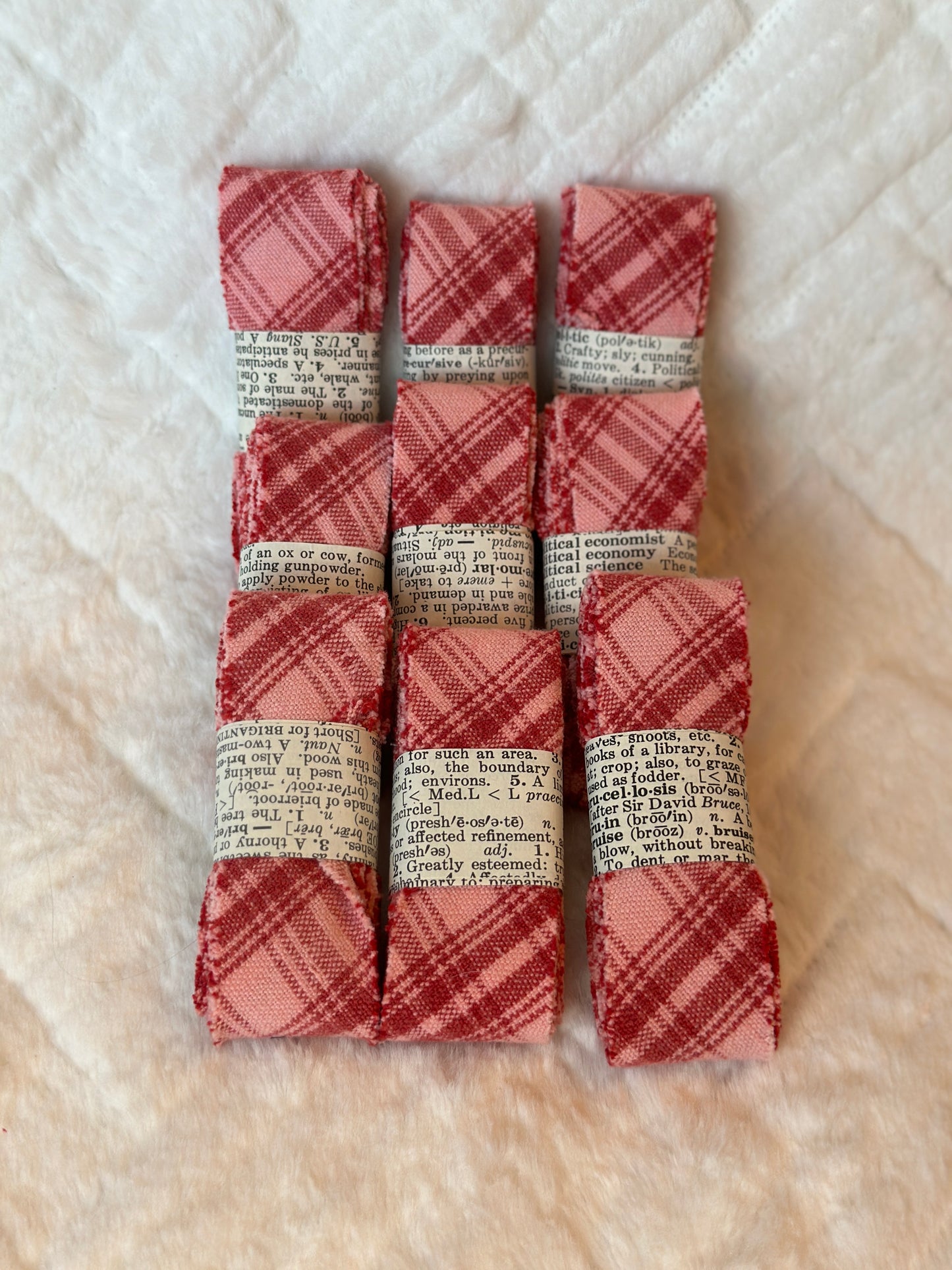 Hand Torn Ribbon