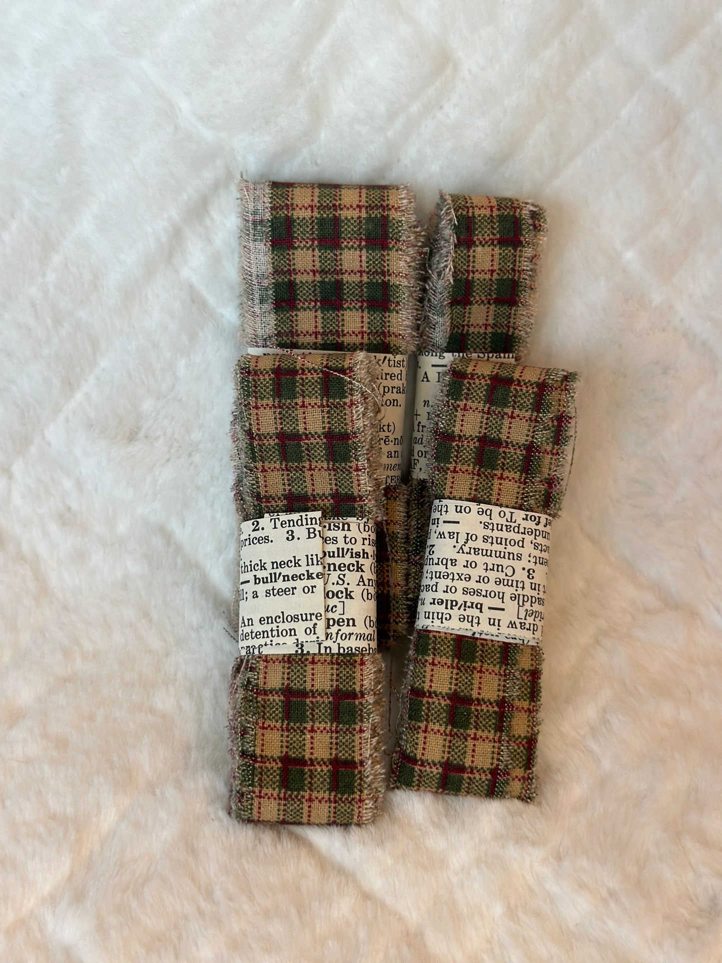 Hand Torn Ribbon