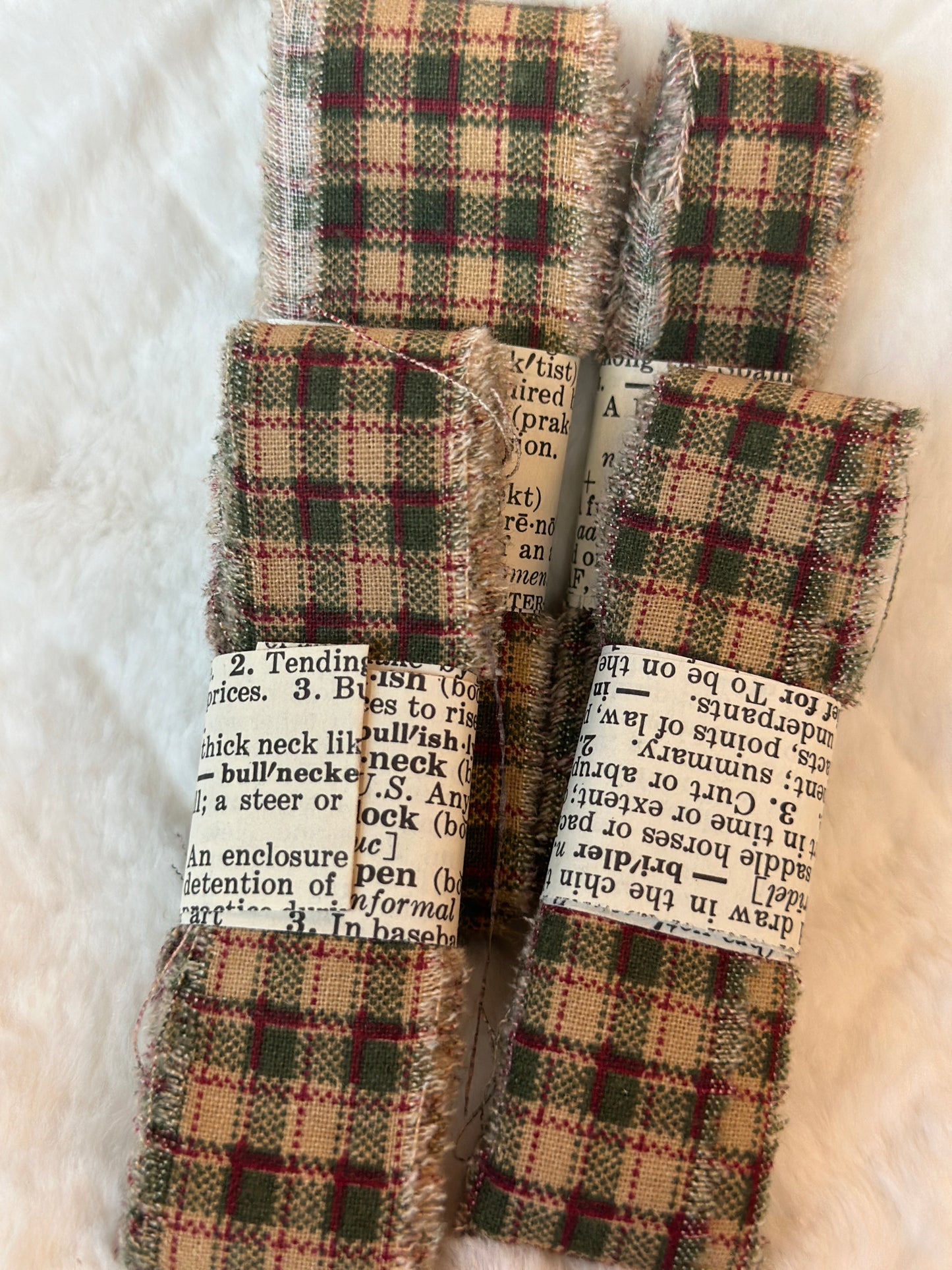 Hand Torn Ribbon