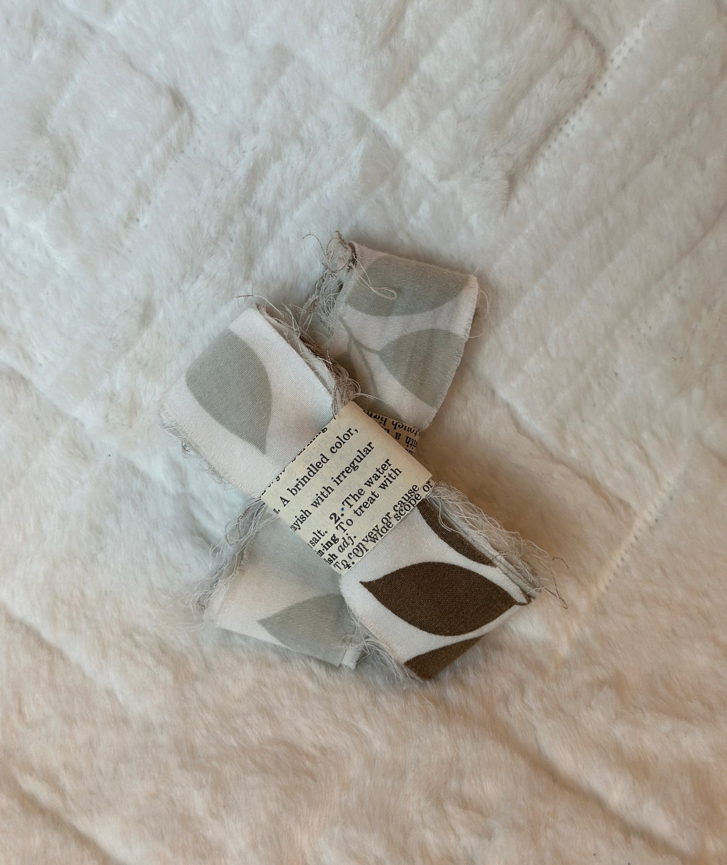 Hand Torn Ribbon