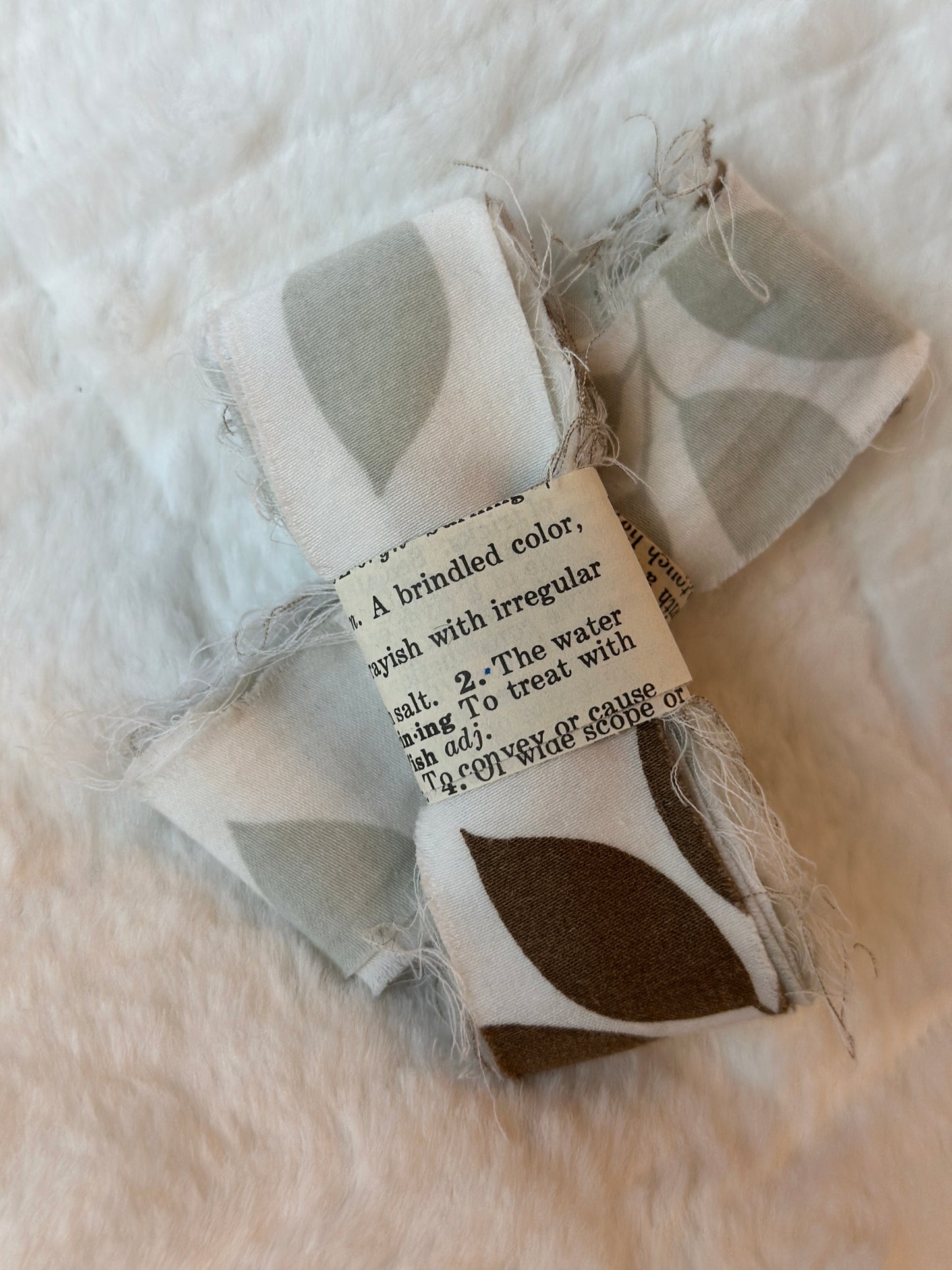 Hand Torn Ribbon
