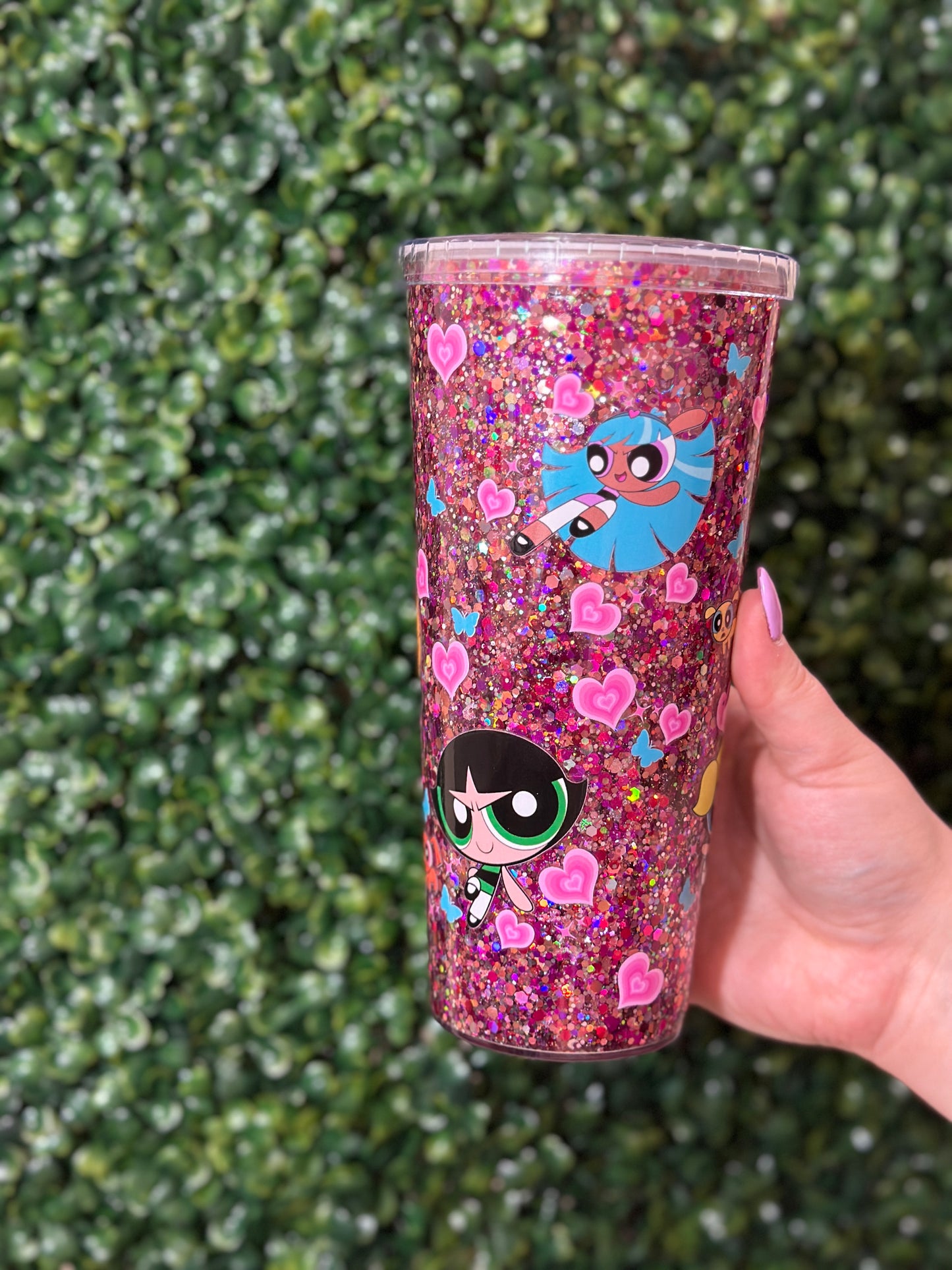 Powerpuff Girls Snowglobe Tumbler