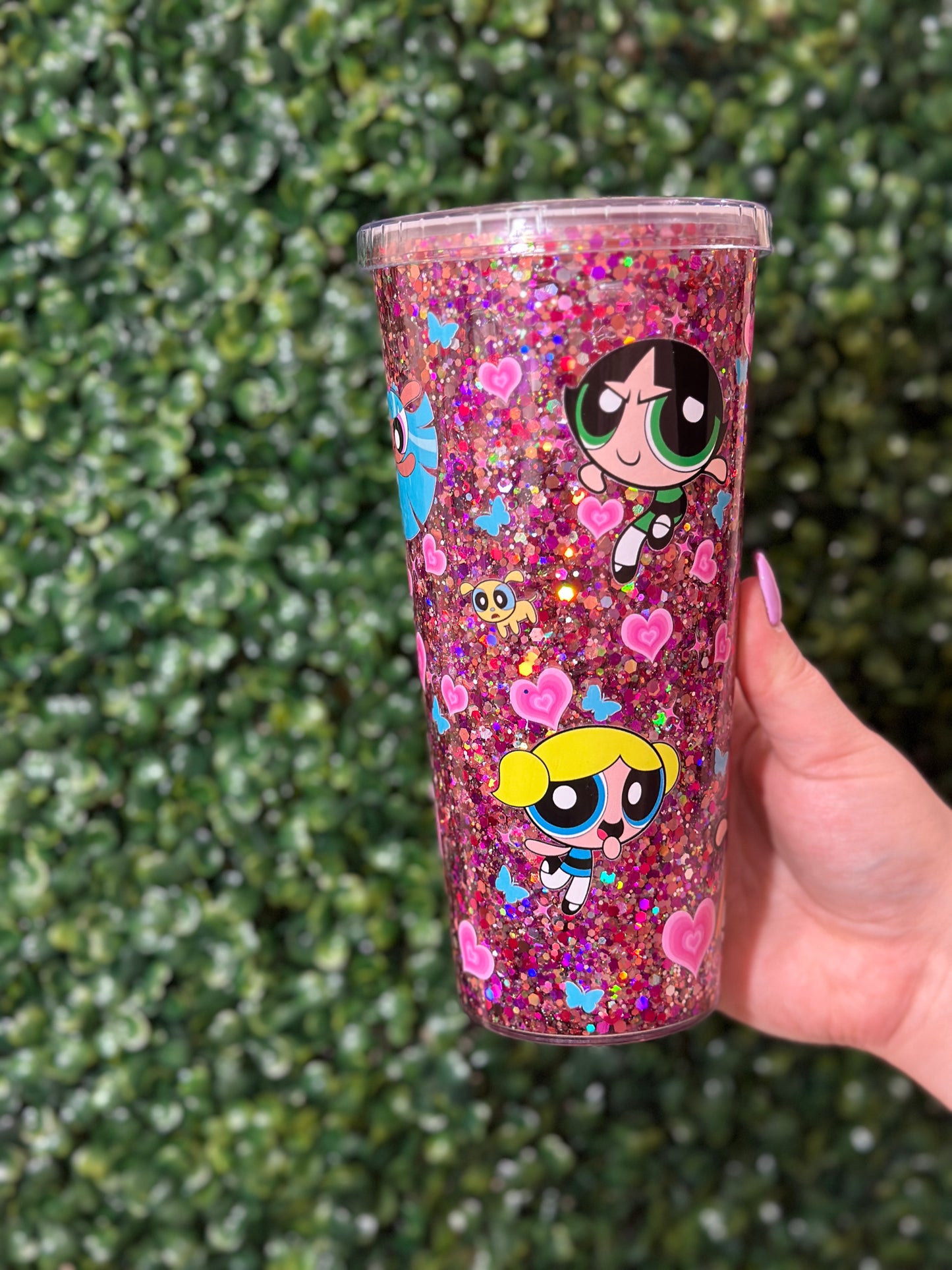 Powerpuff Girls Snowglobe Tumbler