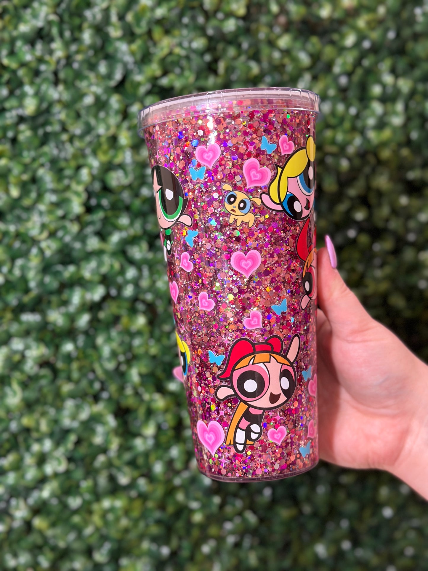 Powerpuff Girls Snowglobe Tumbler