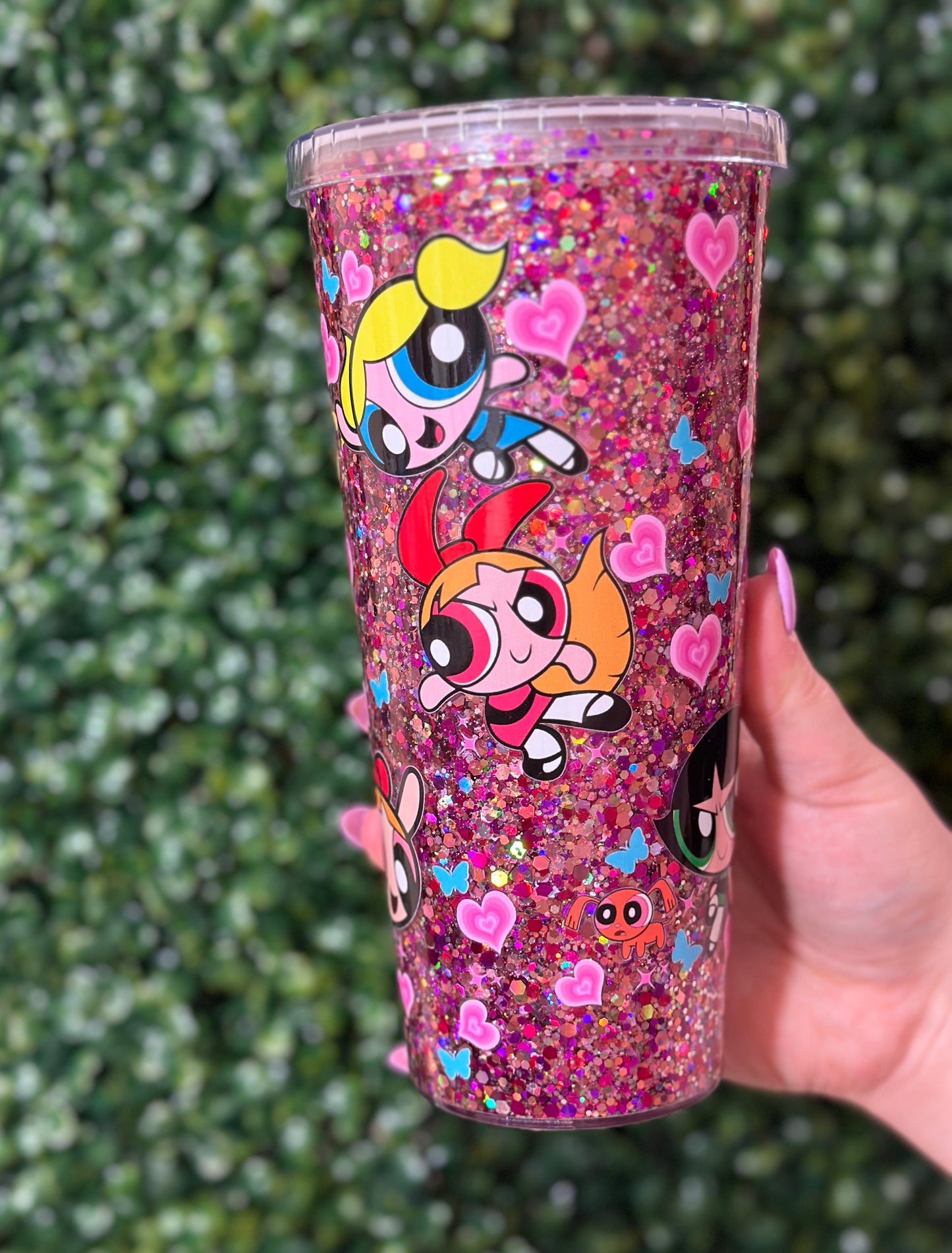 Powerpuff Girls Snowglobe Tumbler