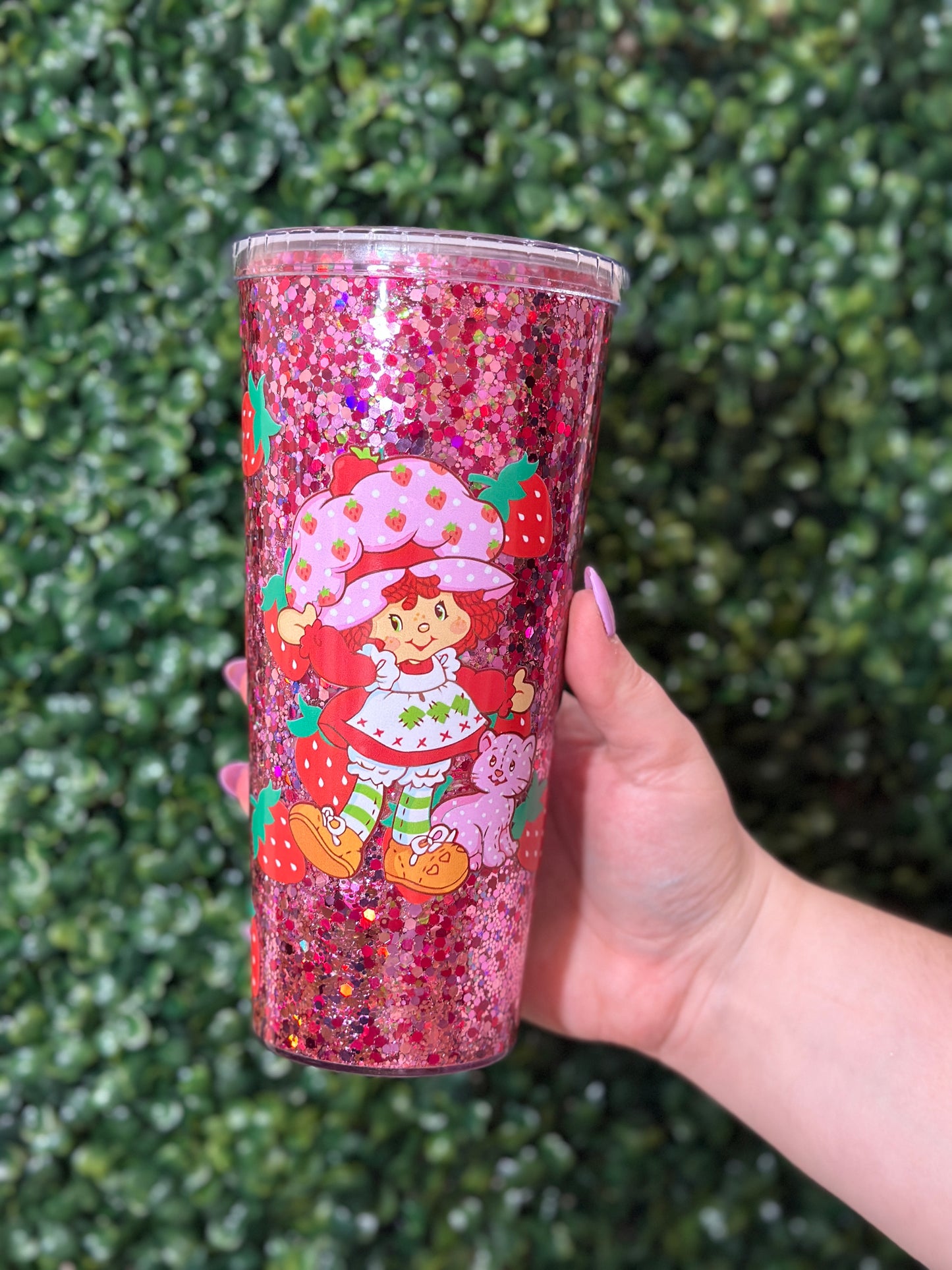 Strawberry Shortcake Snowglobe Tumbler